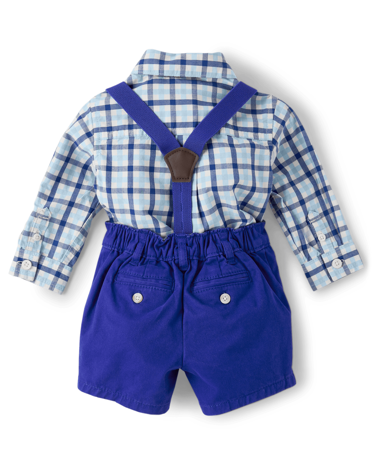 Комплект для мальчика Gymboree Blue Belle: боди и шорты-чинос — фото 3