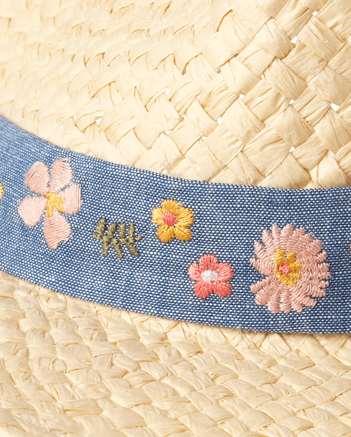 Детские головные уборы Gymboree Girls Embroidered Floral Cowgirl Hat - Country Trail — фото 2