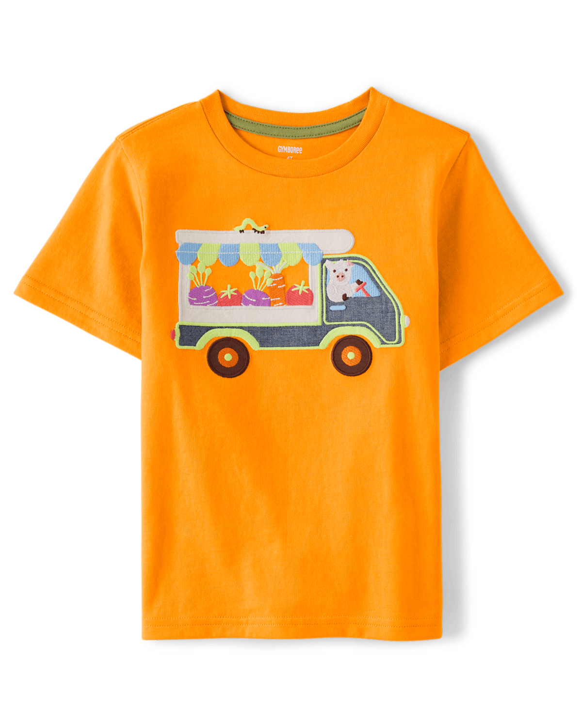 Детские топы Gymboree Boys Embroidered Truck Top - Little Sprout