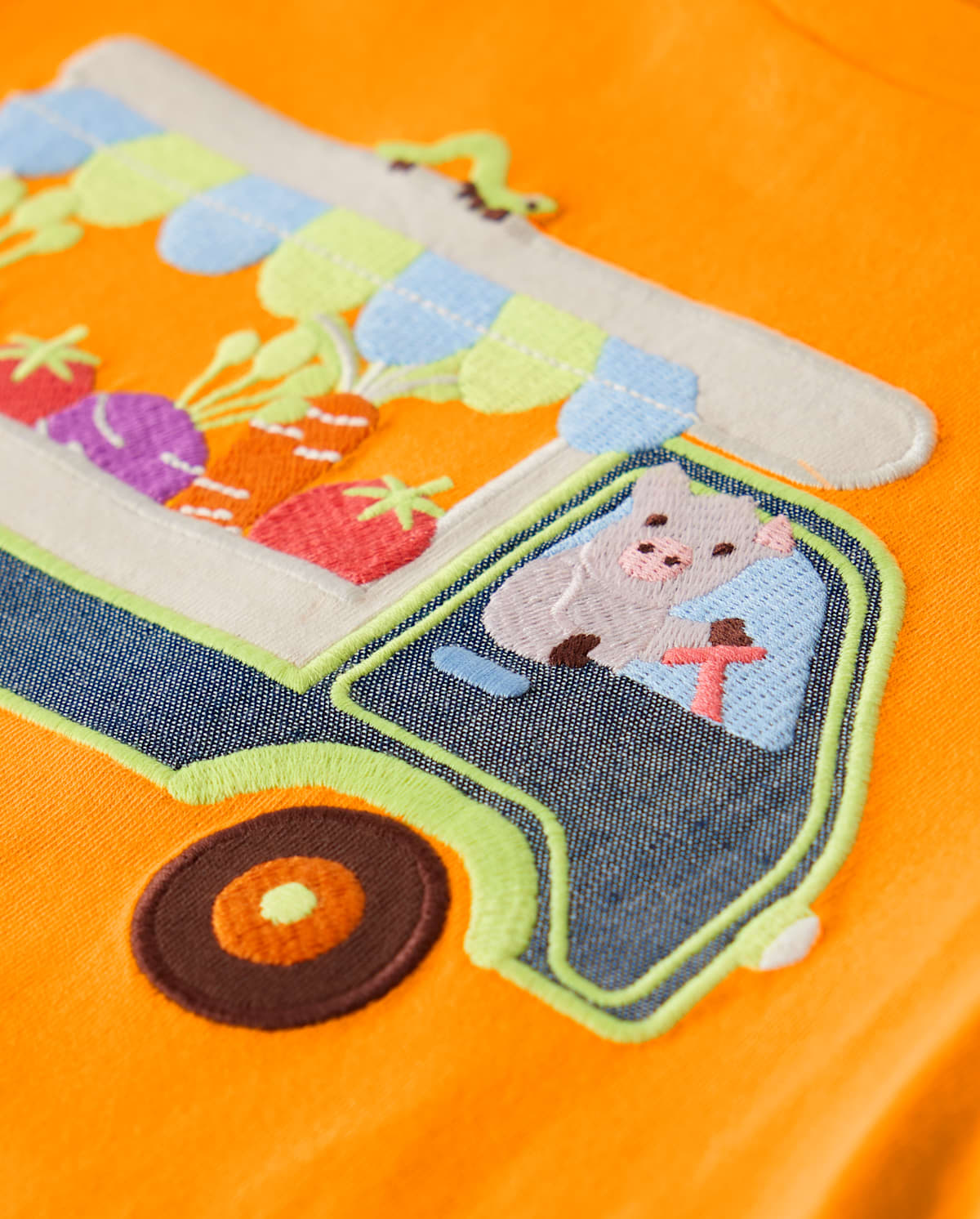 Детские топы Gymboree Boys Embroidered Truck Top - Little Sprout — фото 2