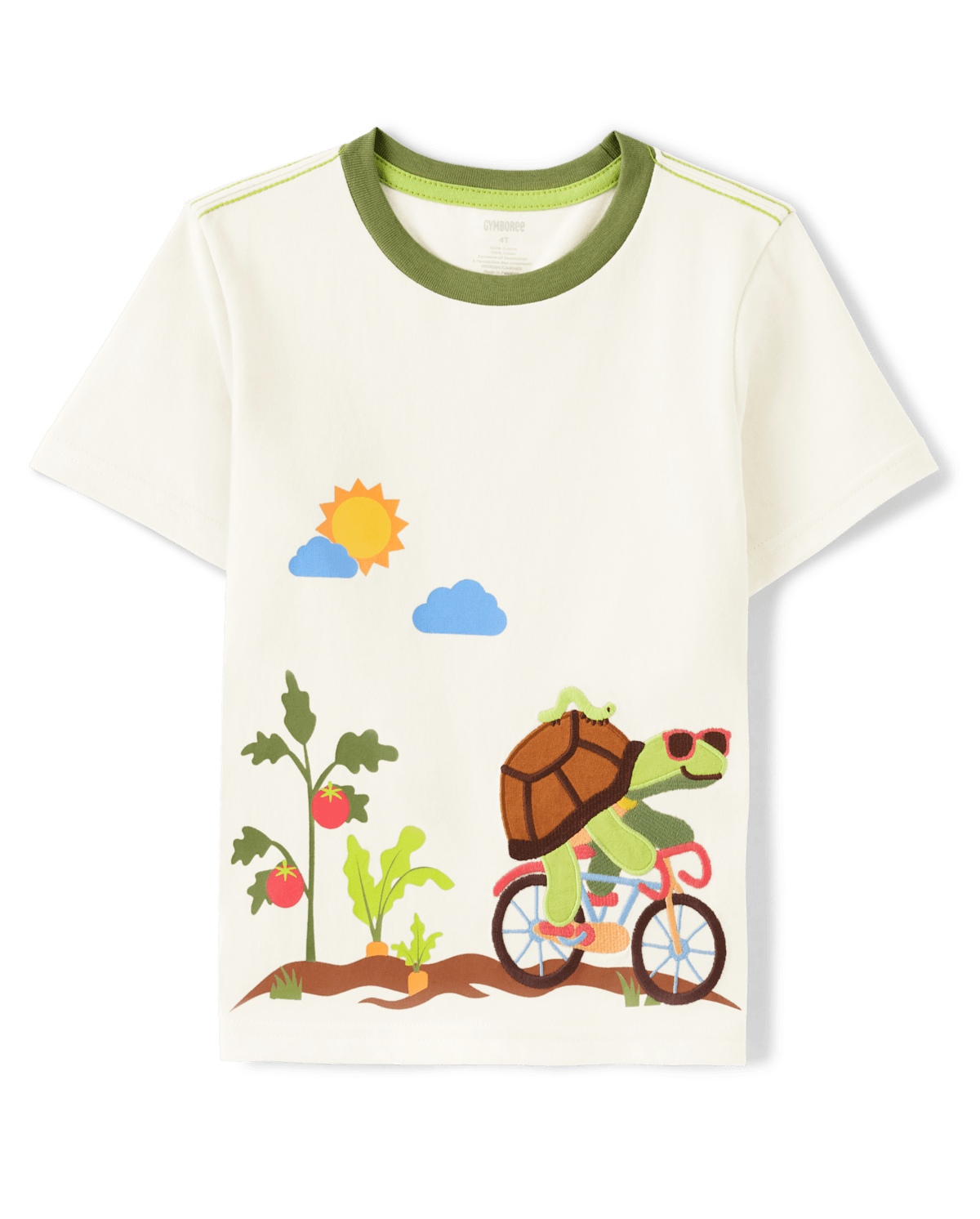 Детские топы Gymboree Boys Embroidered Turtle Top - Little Sprout