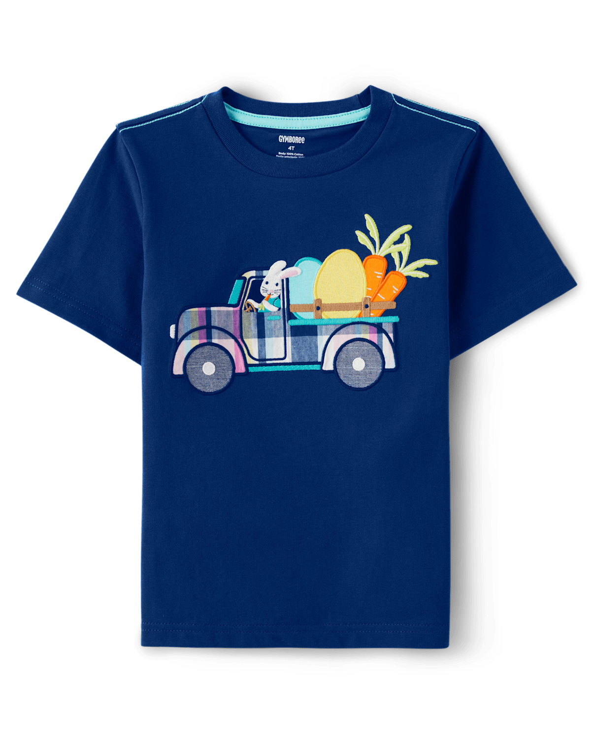 Детские топы Gymboree Boys Embroidered Truck Top - Spring Celebrations