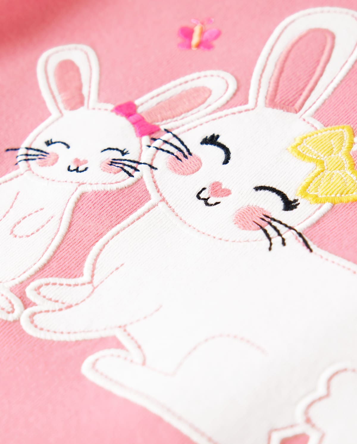 Детские топы Gymboree Girls Embroidered Bunny Top - Spring Celebrations
