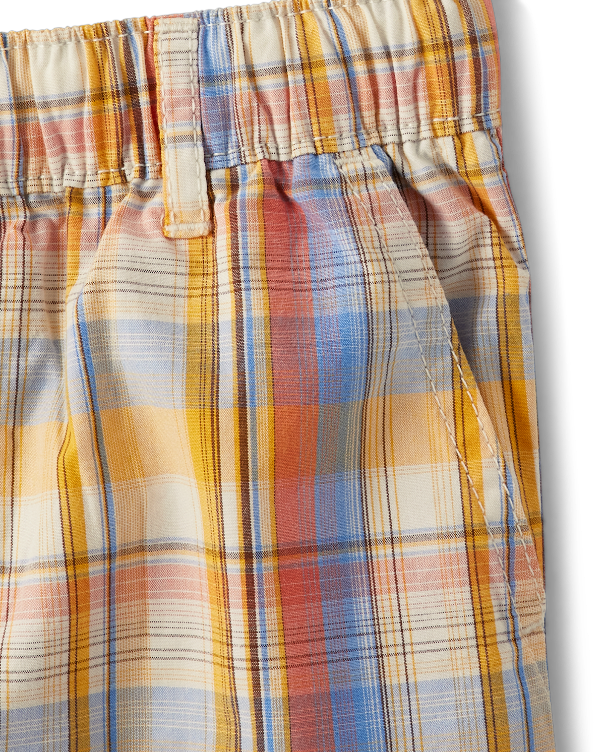 Детские шорты Gymboree Boys Plaid Pull On Shorts - Country Trail — фото 2