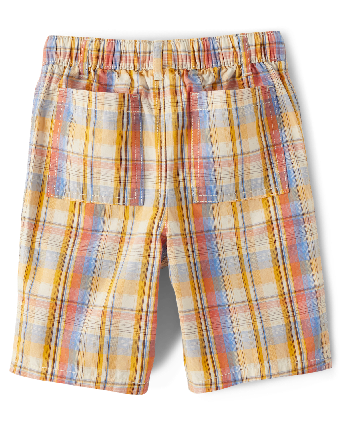Детские шорты Gymboree Boys Plaid Pull On Shorts - Country Trail — фото 3