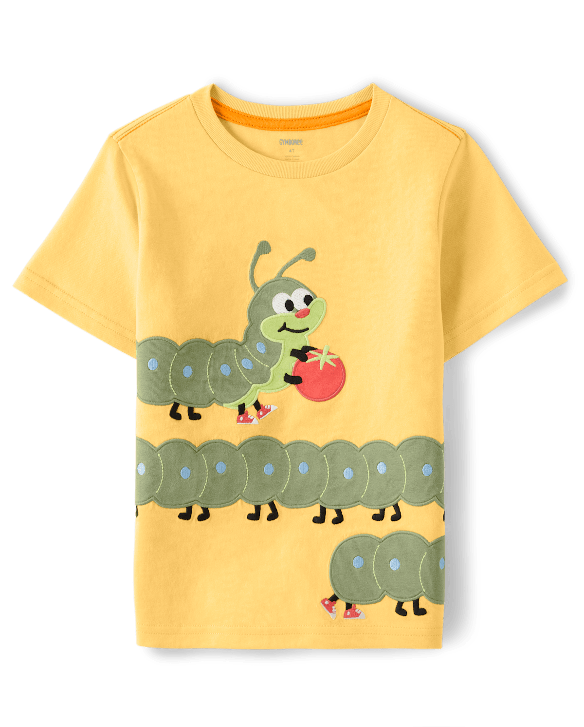 Детские топы Gymboree Boys Embroidered Caterpillar Top - Little Sprout