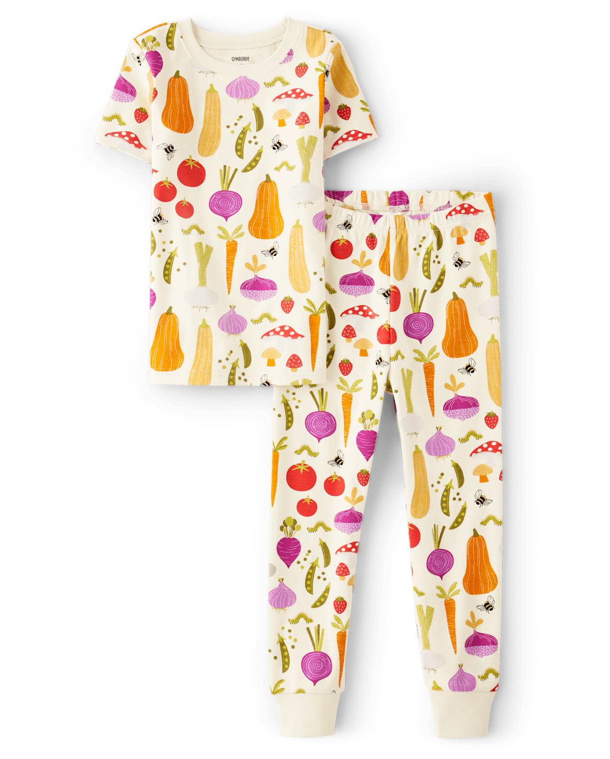 Детские пижамы Gymboree Kids Vegetable Snug Fit Cotton Pajamas - Gymmies