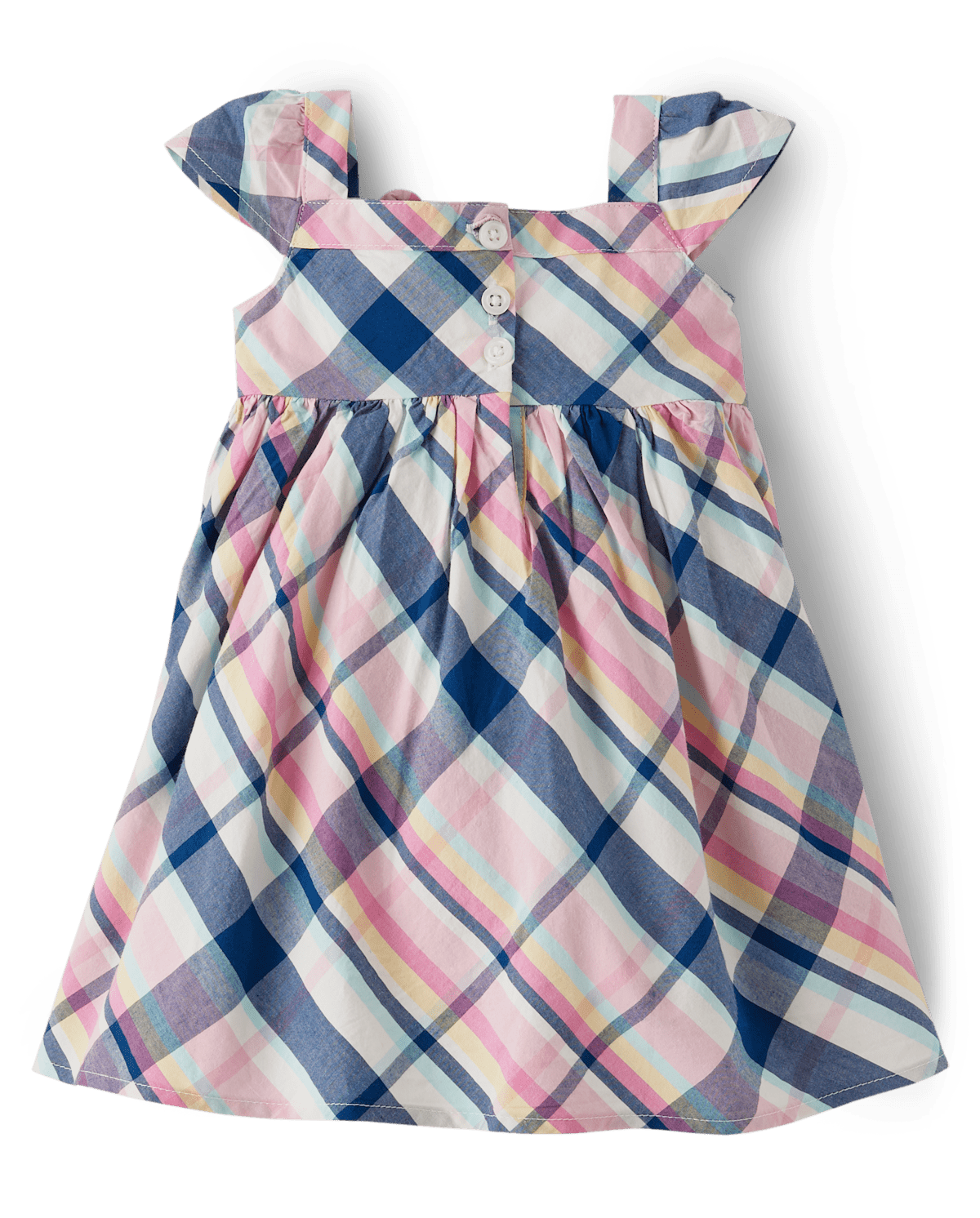 Детские платья Gymboree Baby Girls Matching Family Plaid Dress - Spring Celebrations — фото 2