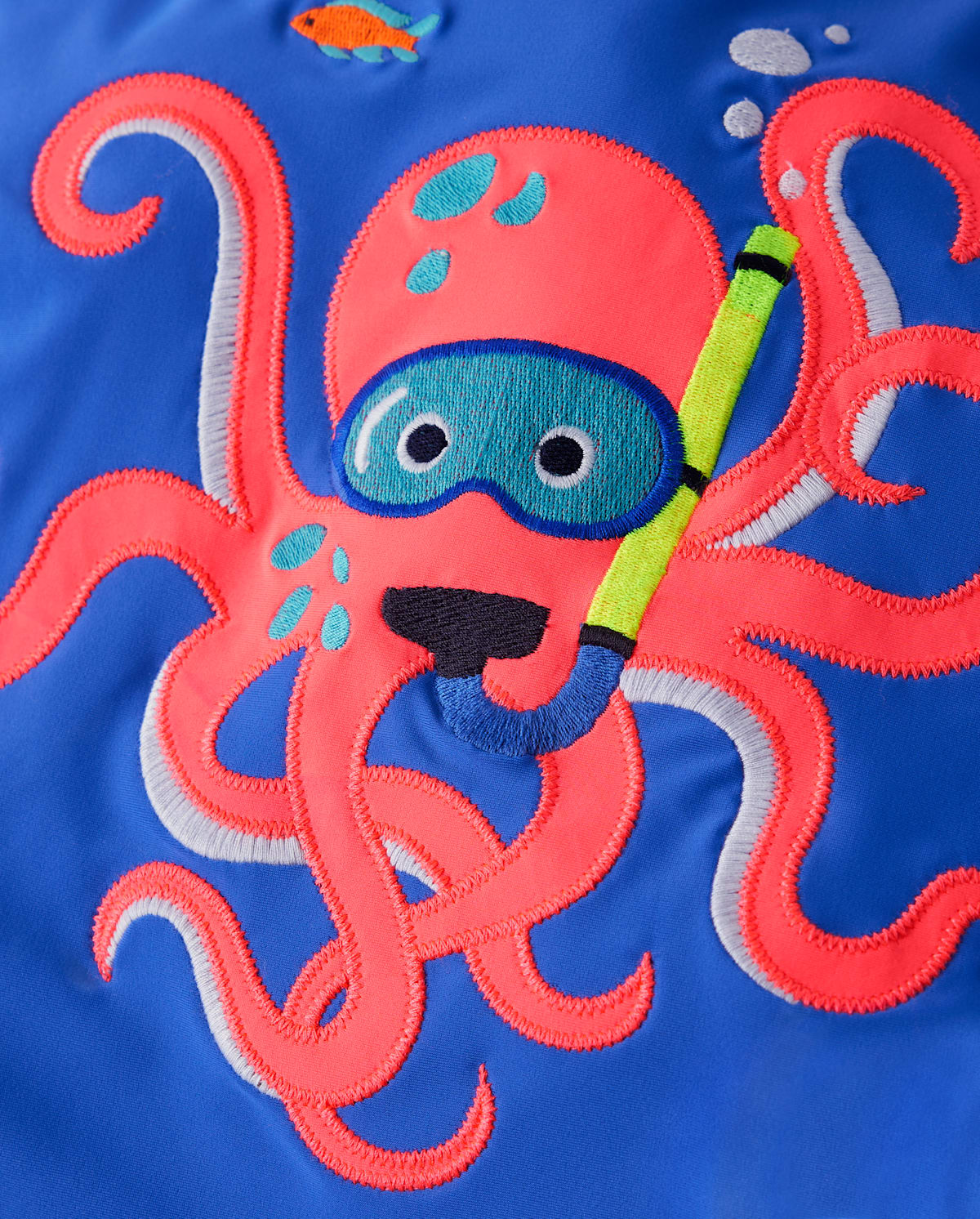 Детские топы Gymboree Boys Embroidered Octopus Rashguard - Splish-Splash