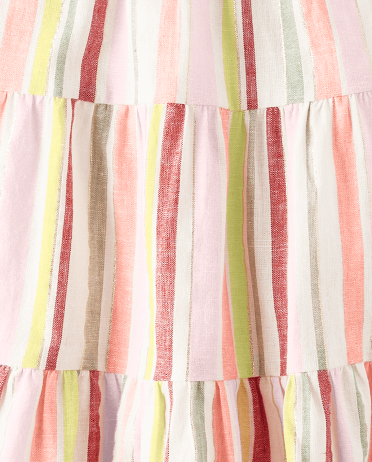 Детские платья Gymboree Girls Mommy And Me Striped Tiered Dress - Fairytale Forest — фото 2
