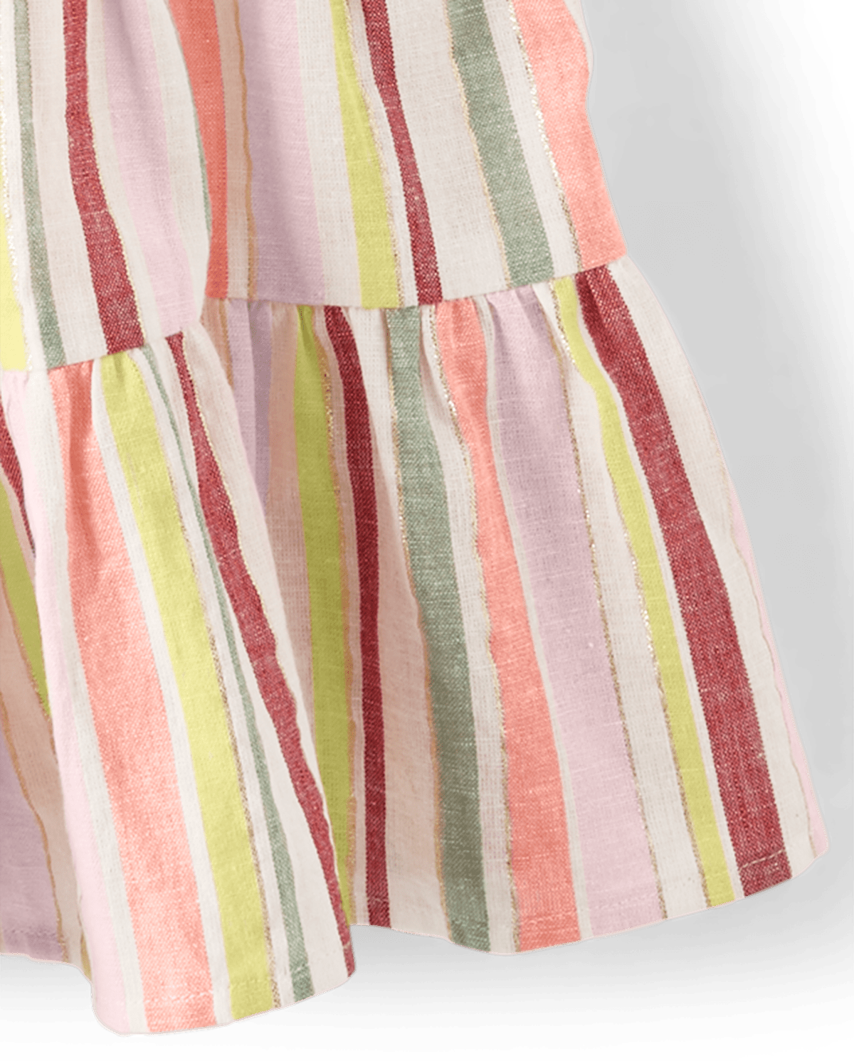 Детские платья Gymboree Girls Mommy And Me Striped Tiered Dress - Fairytale Forest — фото 3