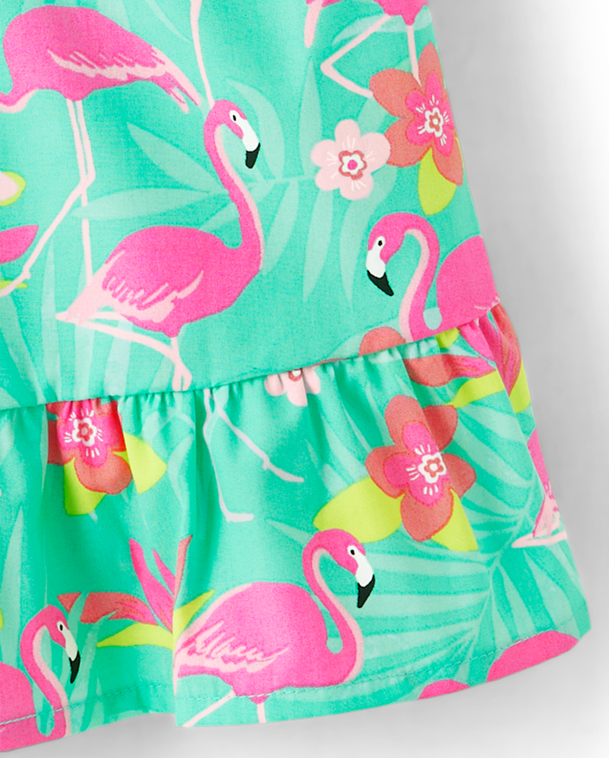 Детские юбки Gymboree Girls Flamingo Ruffle Skort - Tropical Paradise — фото 2