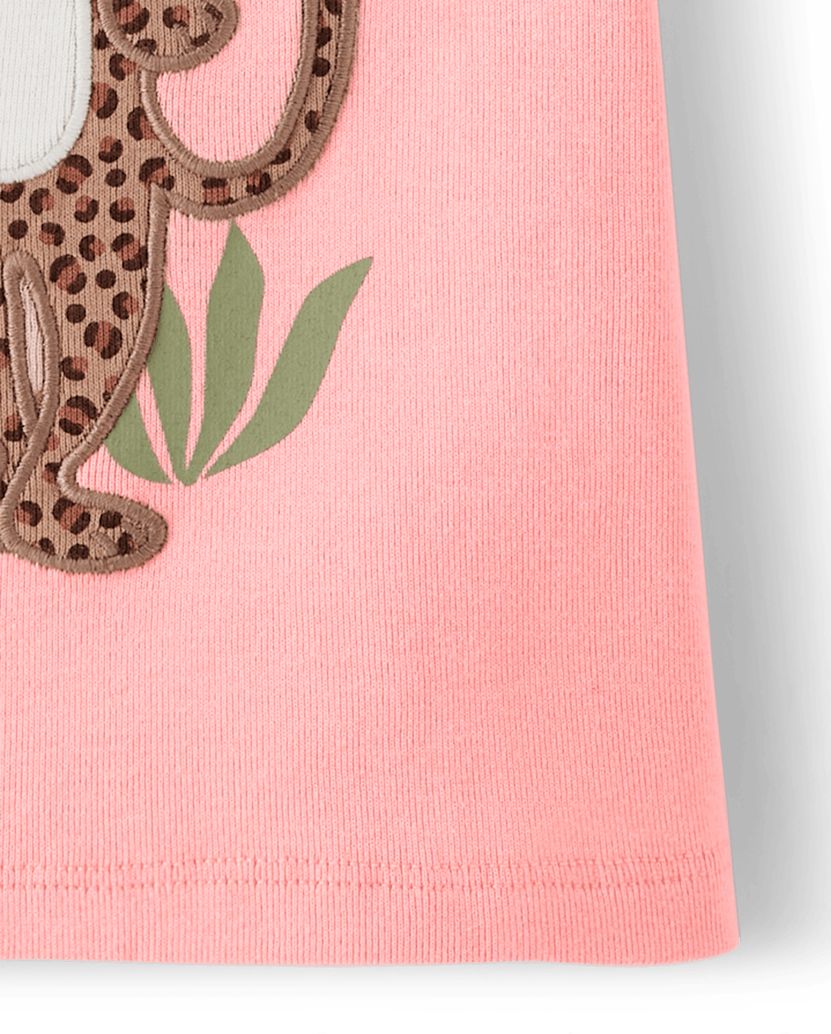 Детские топы Gymboree Girls Embroidered Leopard Tank Top - Safari — фото 3