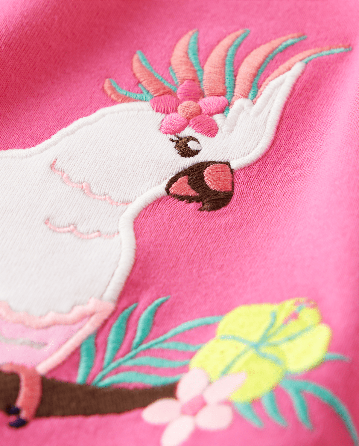 Детские топы Gymboree Girls Embroidered Bird Peplum Tank Top - Tropical Paradise
