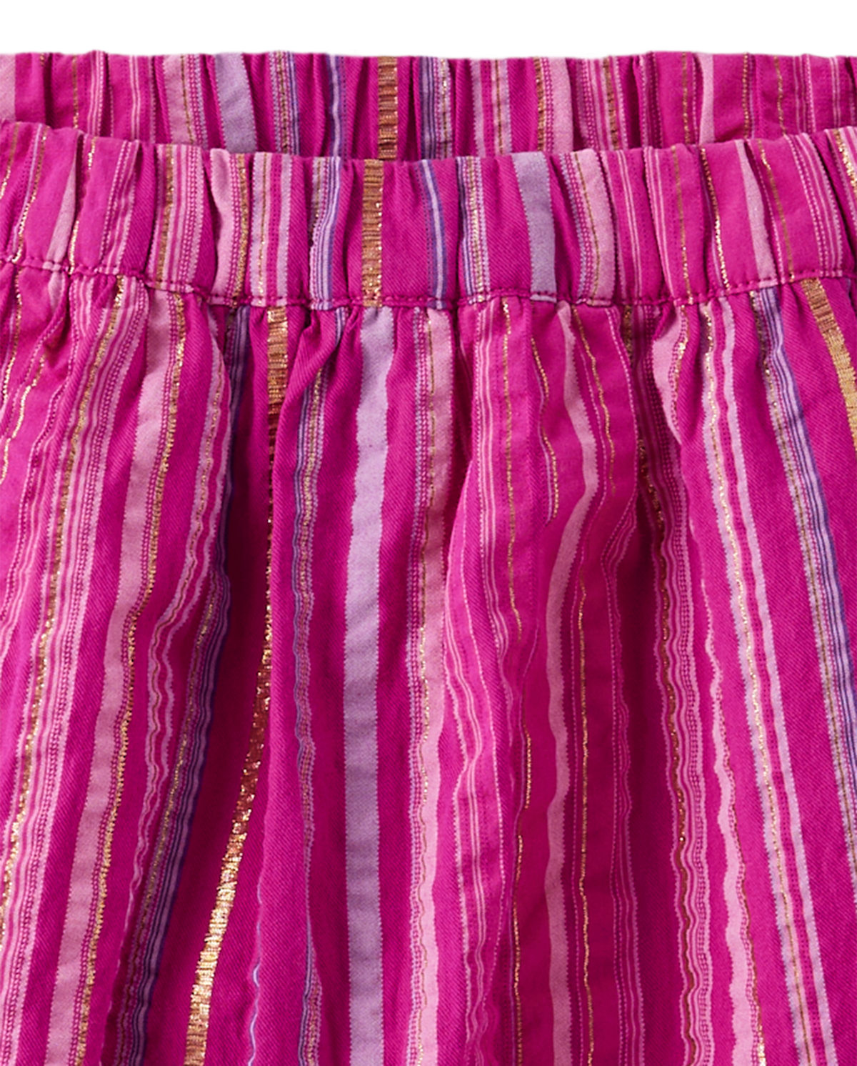 Детские юбки Gymboree Girls Striped Ruffle Skort - Island Spice