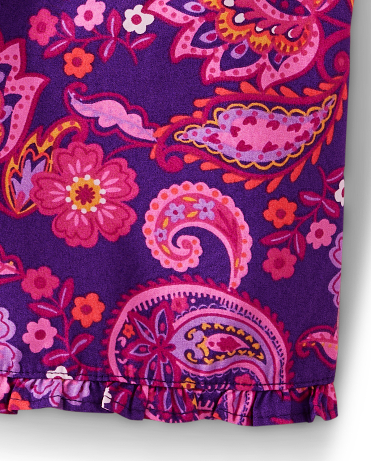 Детские шорты Gymboree Girls Paisley Paperbag Waist Shorts - Island Spice — фото 3