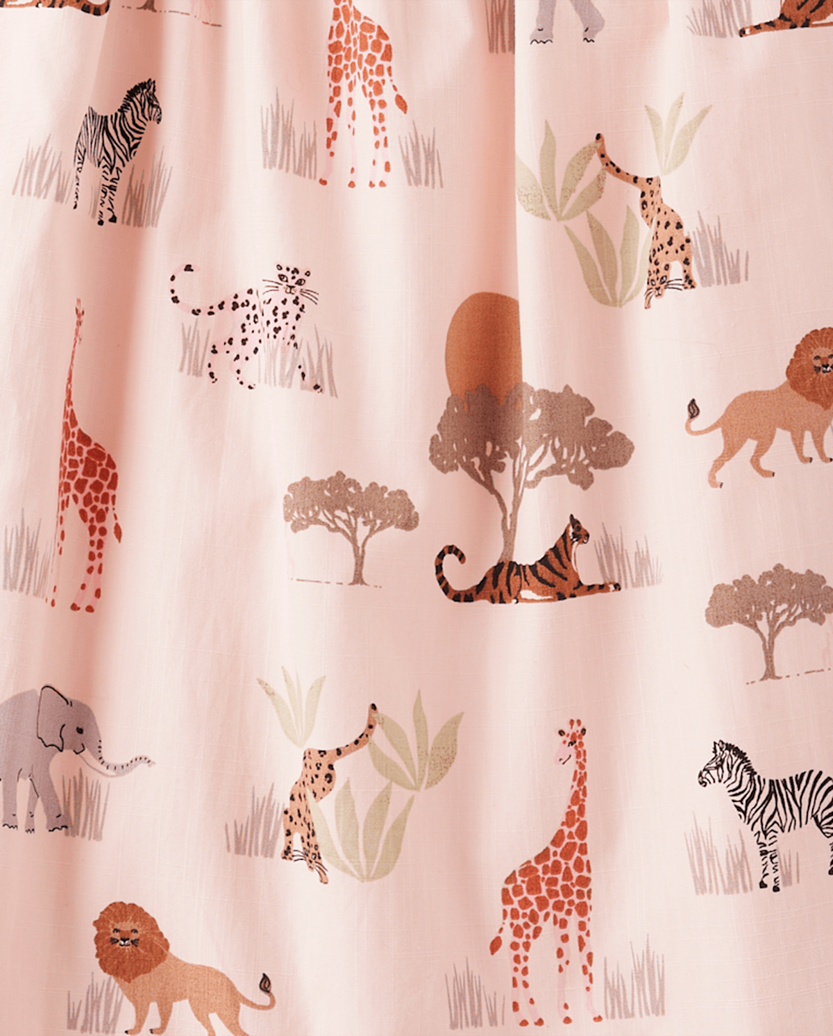 Детские платья Gymboree Girls Safari Ruffle Dress - Safari — фото 2