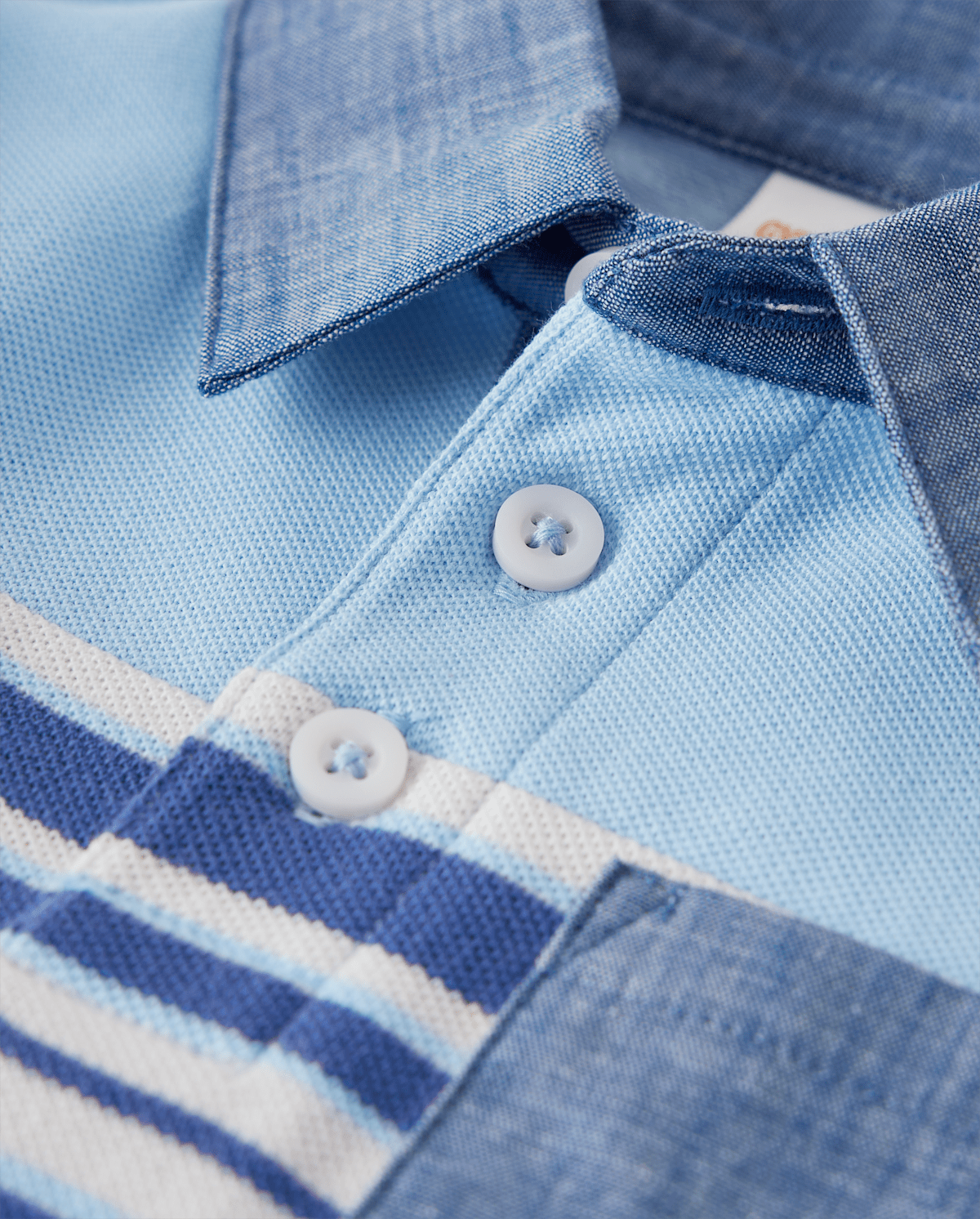 Детские топы Gymboree Boys Striped Polo - Sandy Shores