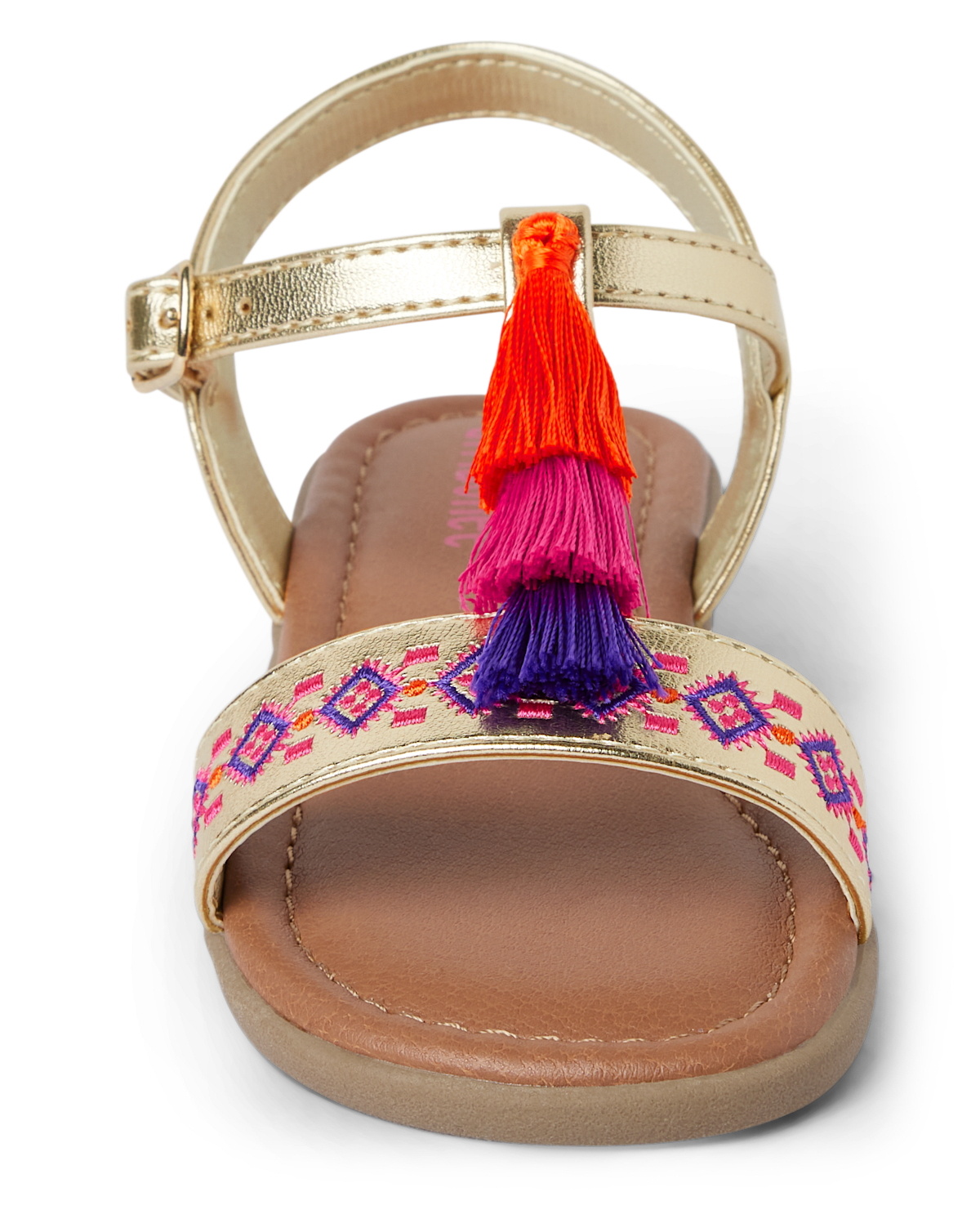 Детские сандалии Gymboree Girls Embroidered Tassel Sandals - Island Spice — фото 3