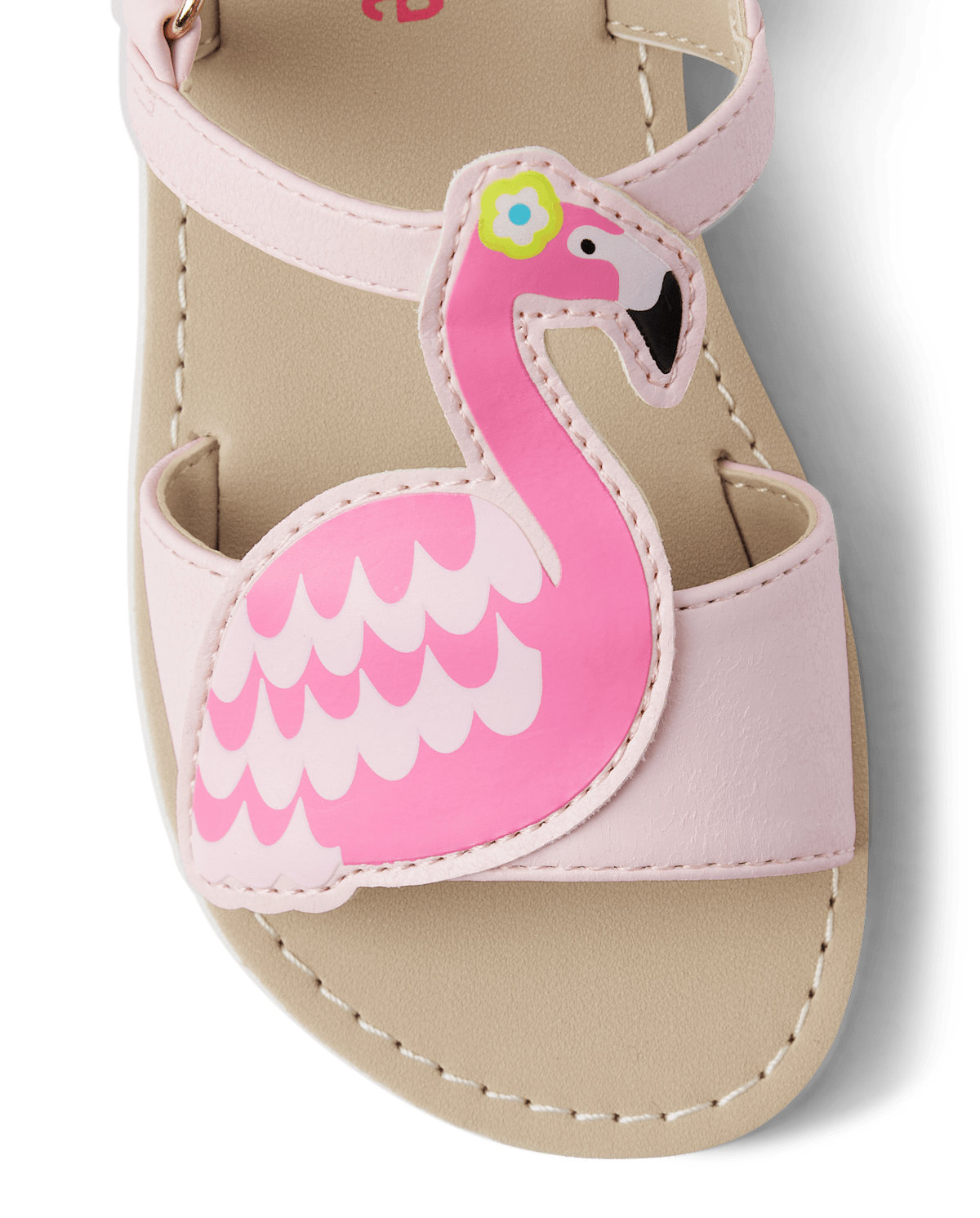 Детские сандалии Gymboree Girls Applique Flamingo Sandals - Tropical Paradise — фото 4