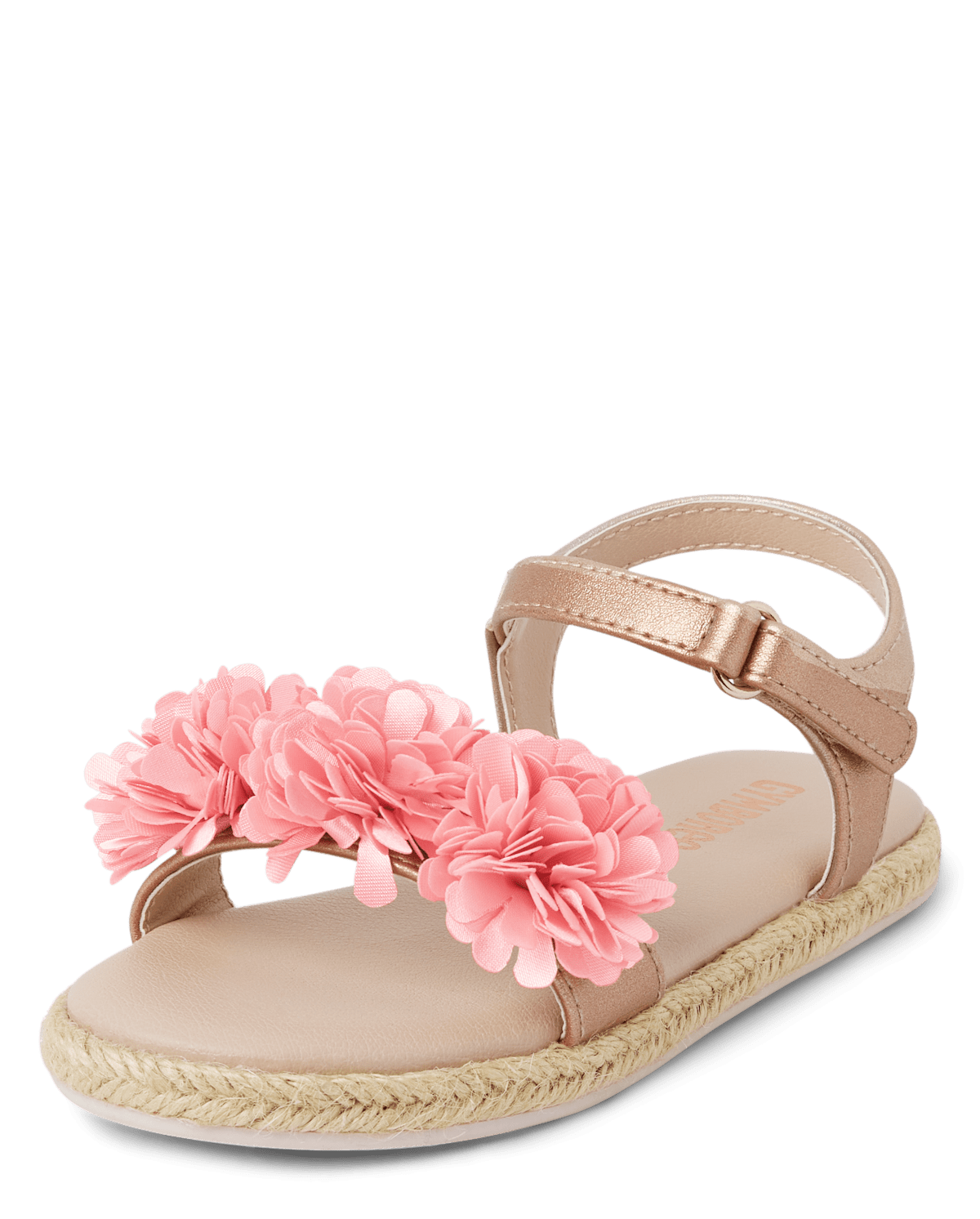 Детские сандалии Gymboree Girls Flower Sandals - Safari