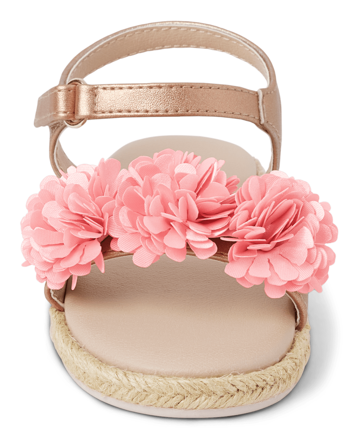Детские сандалии Gymboree Girls Flower Sandals - Safari — фото 3