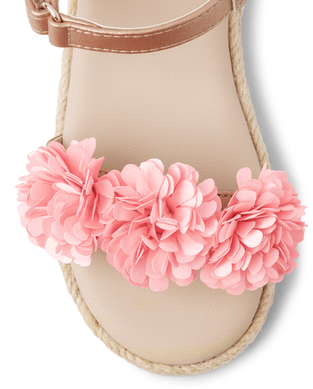 Детские сандалии Gymboree Girls Flower Sandals - Safari — фото 4