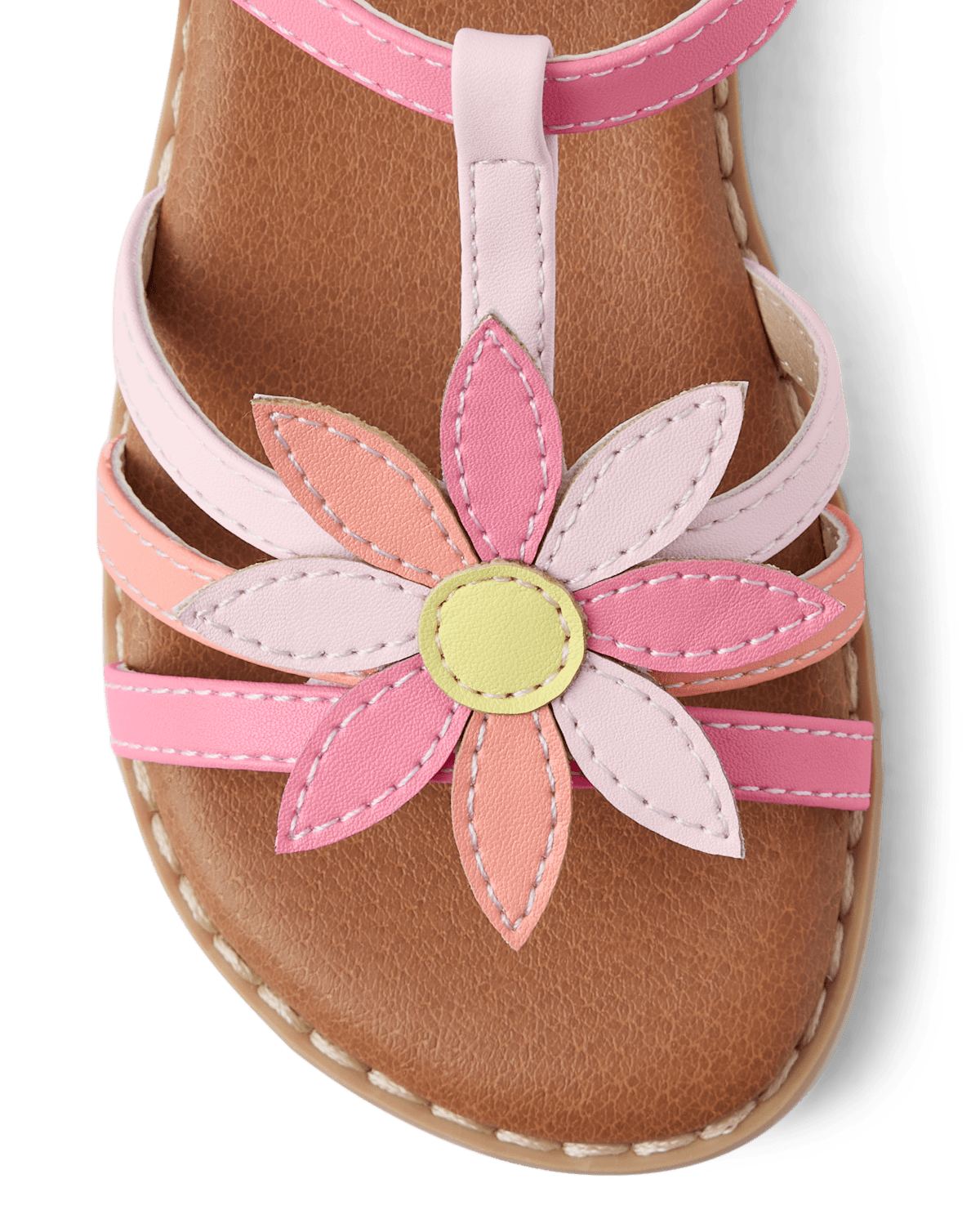 Детские сандалии Gymboree Girls Applique Flower Sandals - Fairytale Forest — фото 4