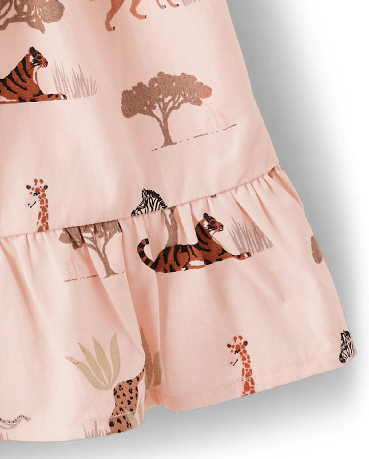 Детские юбки Gymboree Girls Animal Ruffle Skort - Safari — фото 2