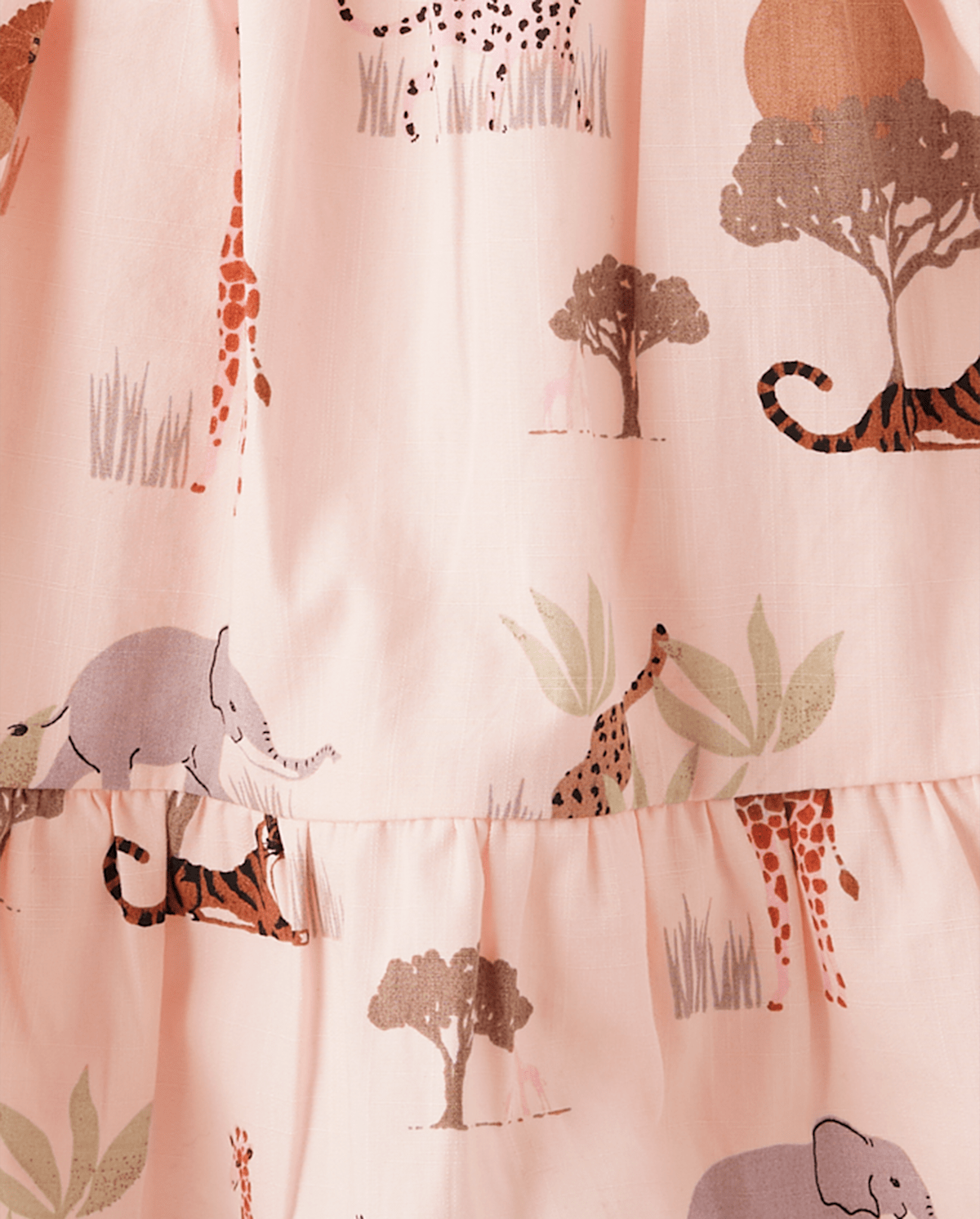Детские юбки Gymboree Girls Animal Ruffle Skort - Safari — фото 3