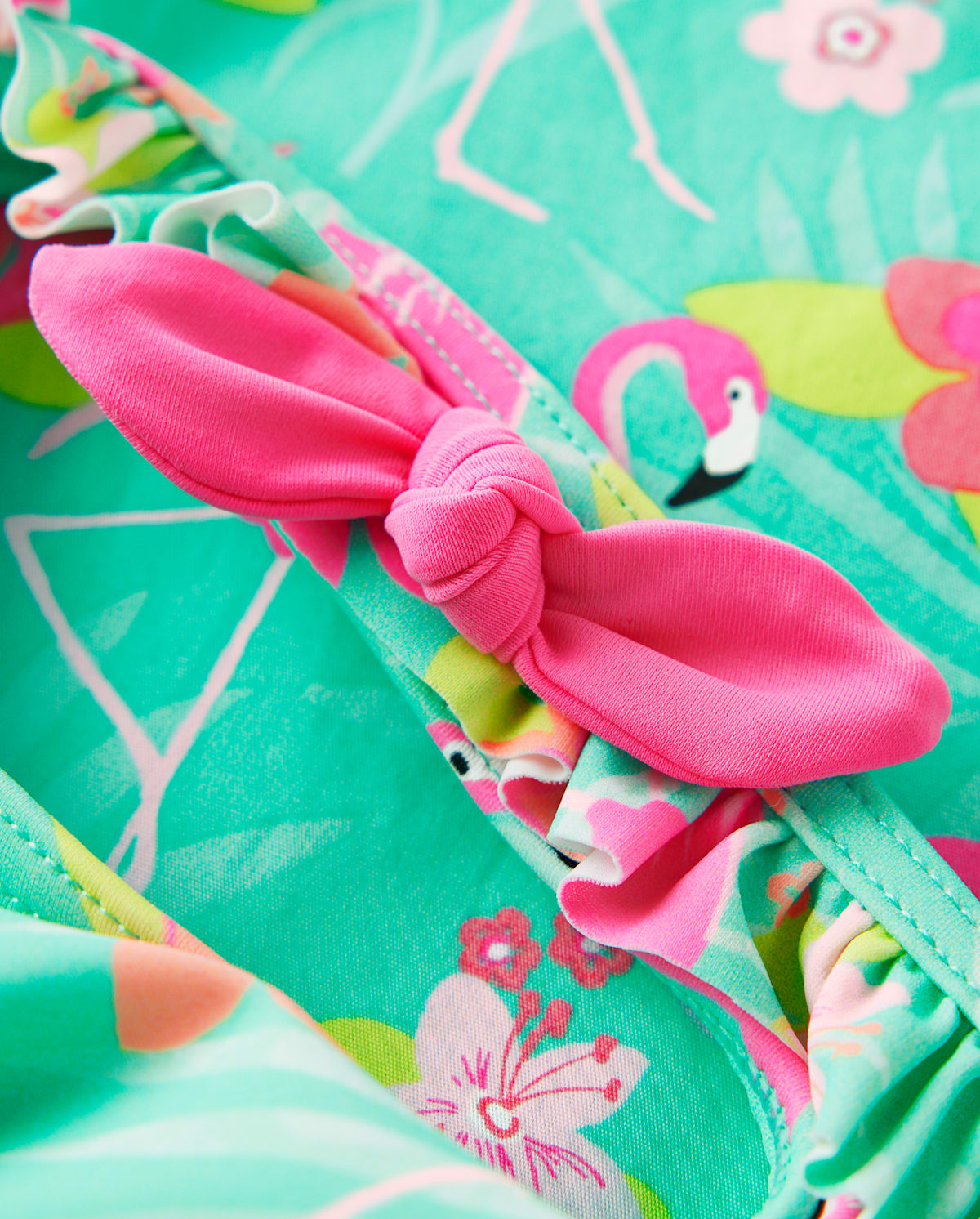 Детские купальники Gymboree Girls Flamingo One Piece Swimsuit - Splish-Splash