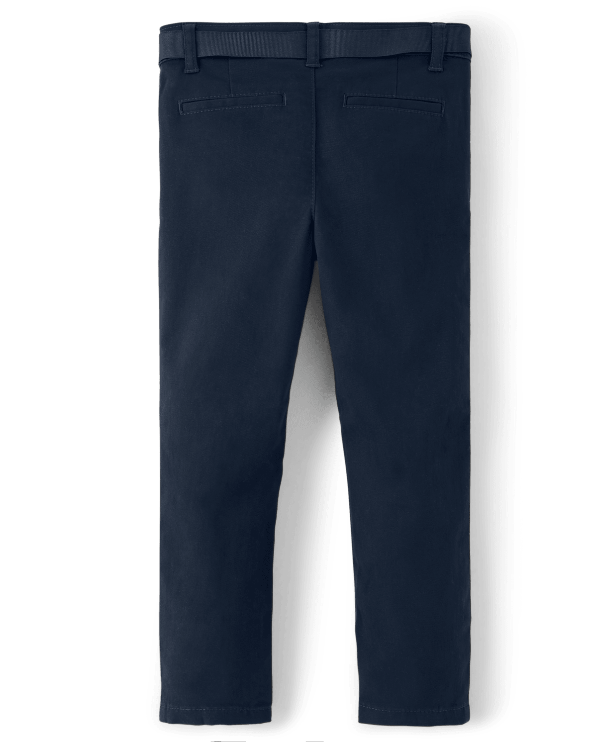 Детские брюки Gymboree Girls Wrinkle-Resistant Belted Chino Pants - Uniform — фото 2