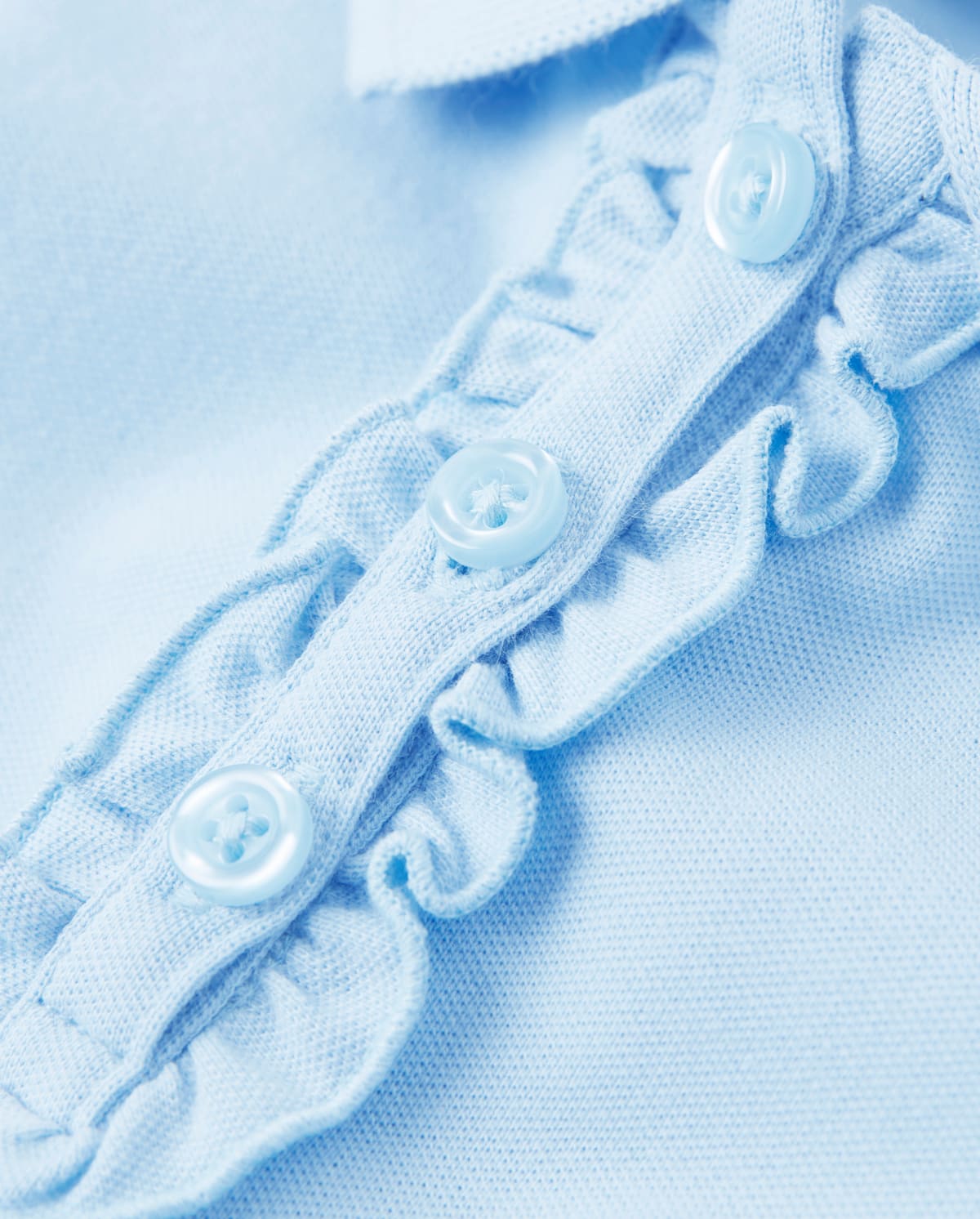 Детские топы Gymboree Girls Ruffle Polo - Uniform
