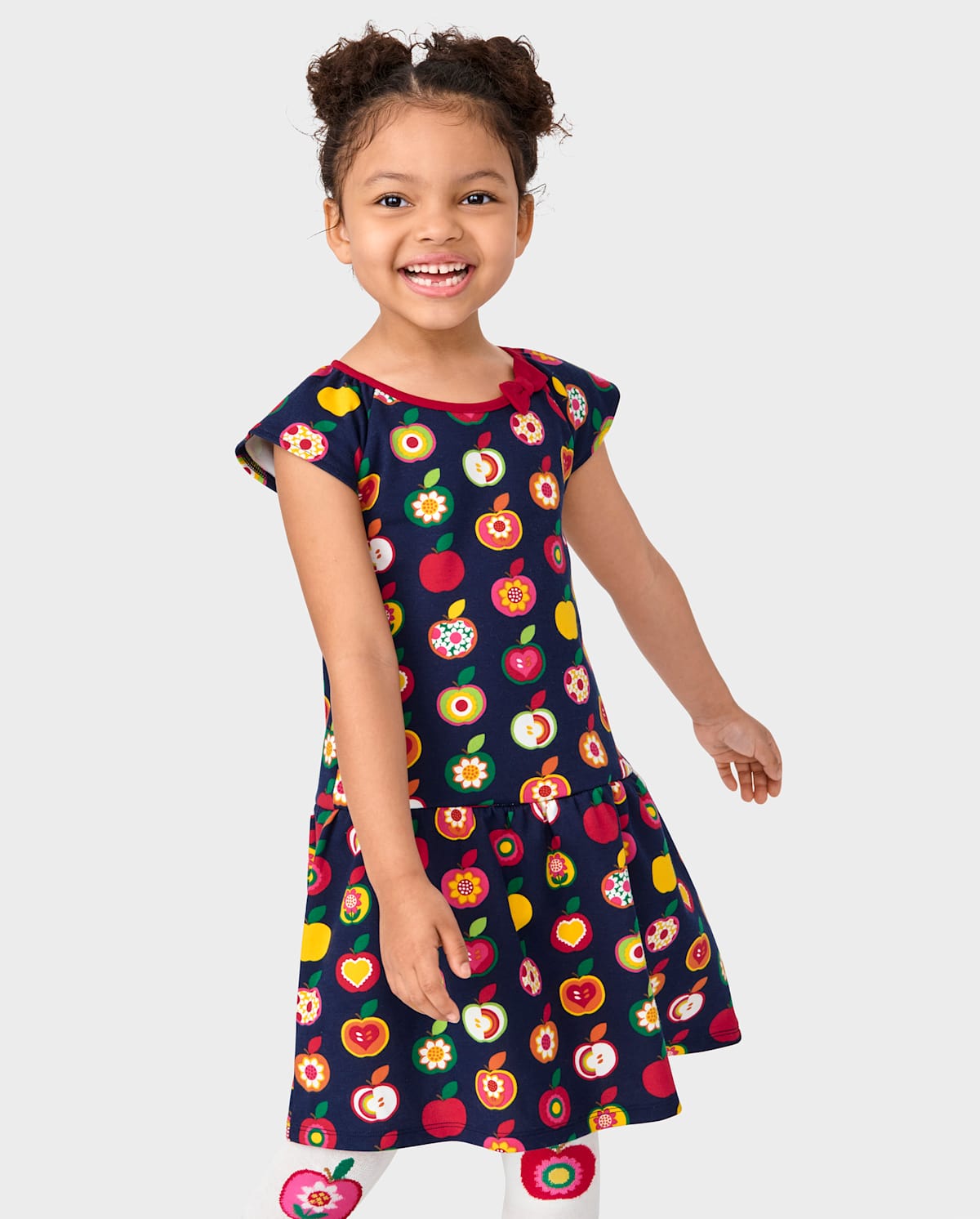 Детские платья Gymboree Girls Apple Ponte Peplum Dress - Apple Orchard