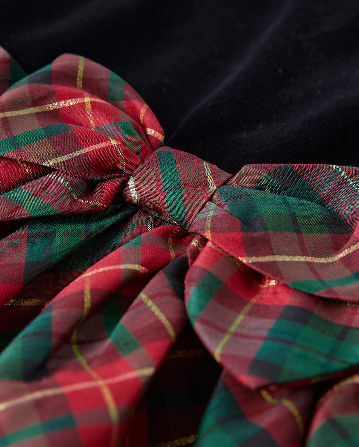 Детские платья Gymboree Girls Matching Family Plaid Bow Fit And Flare Dress - A Royal Christmas — фото 2