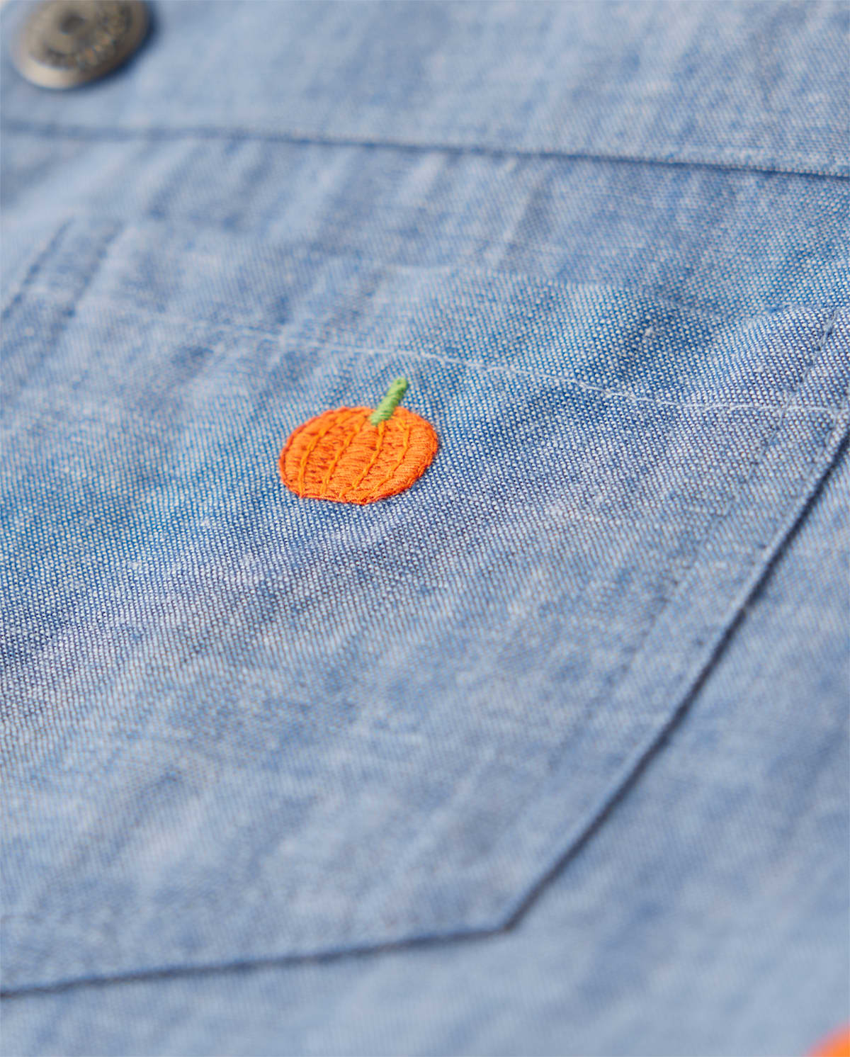 Детские юбки Gymboree Girls Schiffli Pumpkin Chambray Skirtall - Lil' Pumpkin