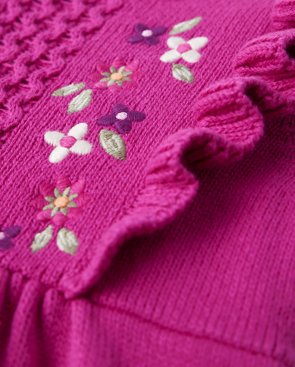 Детские платья Gymboree Girls Embroidered Floral Sweater Dress - Magical Meadow