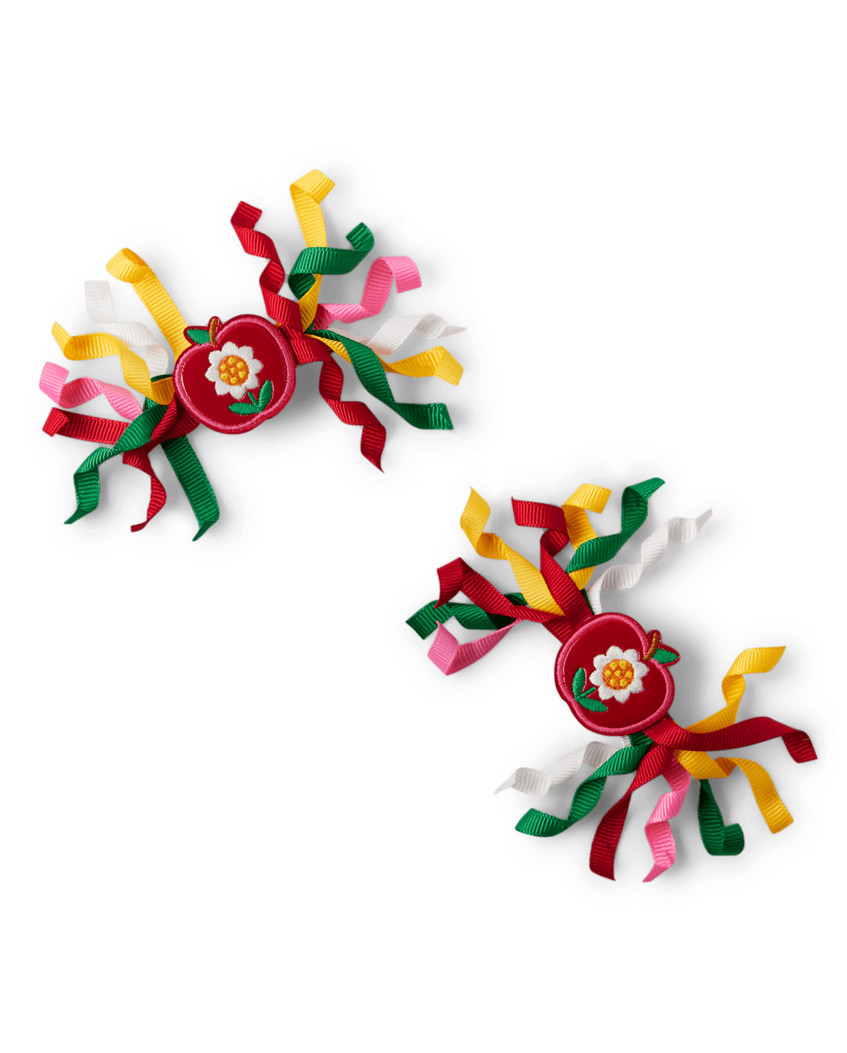 Детские аксессуары Gymboree Girls Apple Curly Hair Clip 2-Pack - Apple Orchard