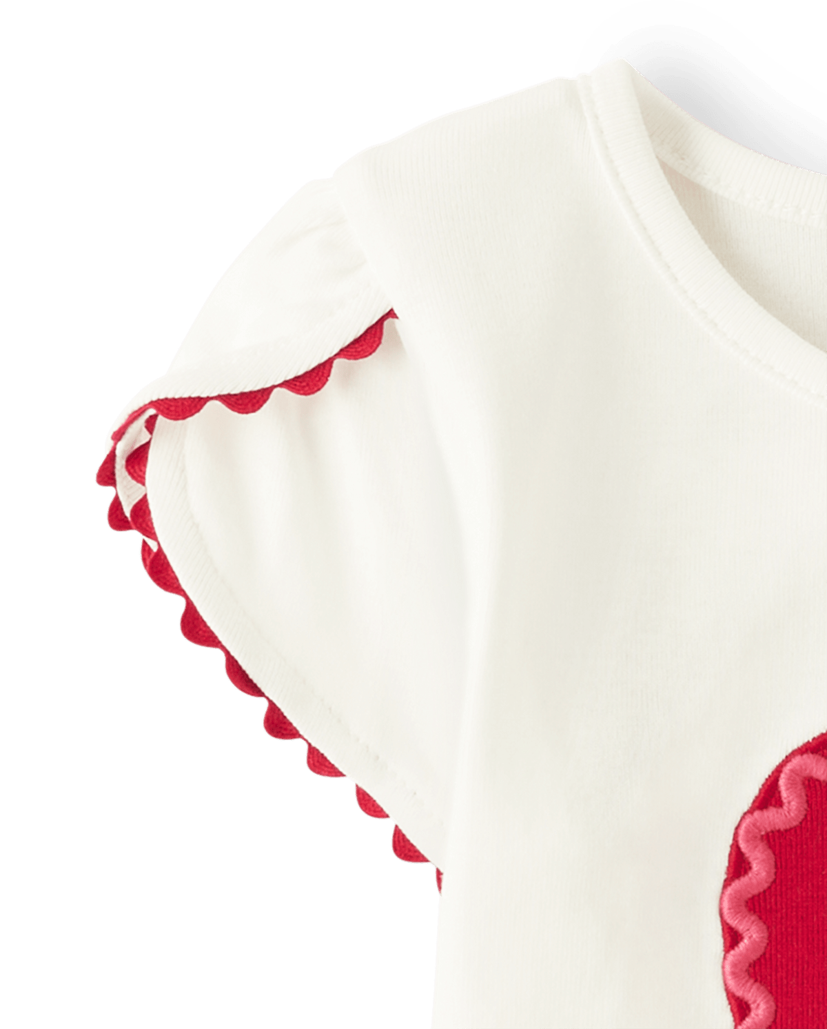 Детские топы Gymboree Girls Embroidered Apple Daisy Tulip Top - Apple Orchard — фото 3