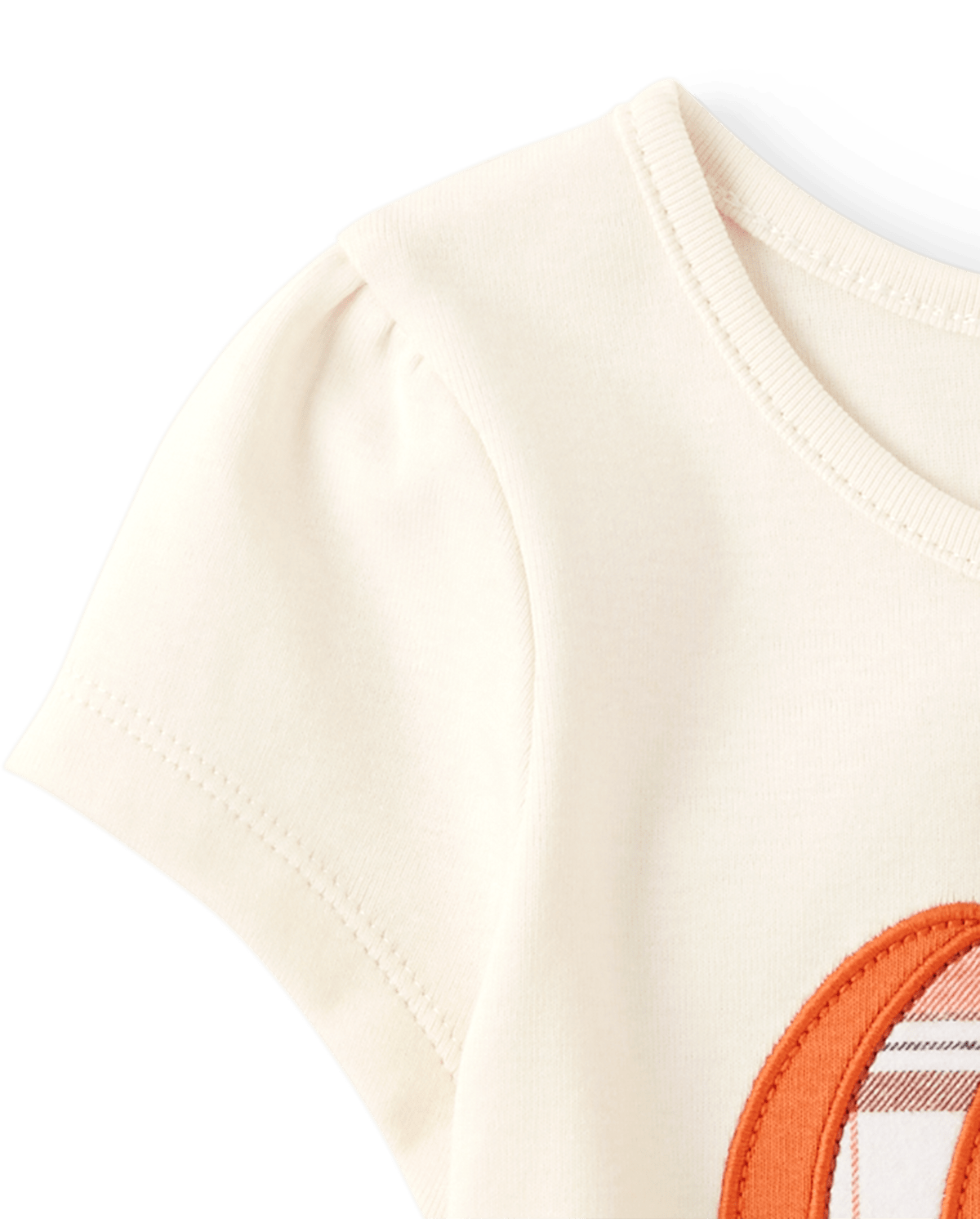 Детские топы Gymboree Girls Embroidered Pumpkin Top - Lil' Pumpkin — фото 3