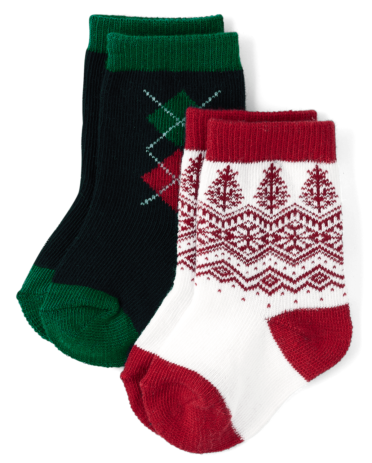 Носки Baby Christmas для детей, средней высоты, 2 шт. — Gymboree