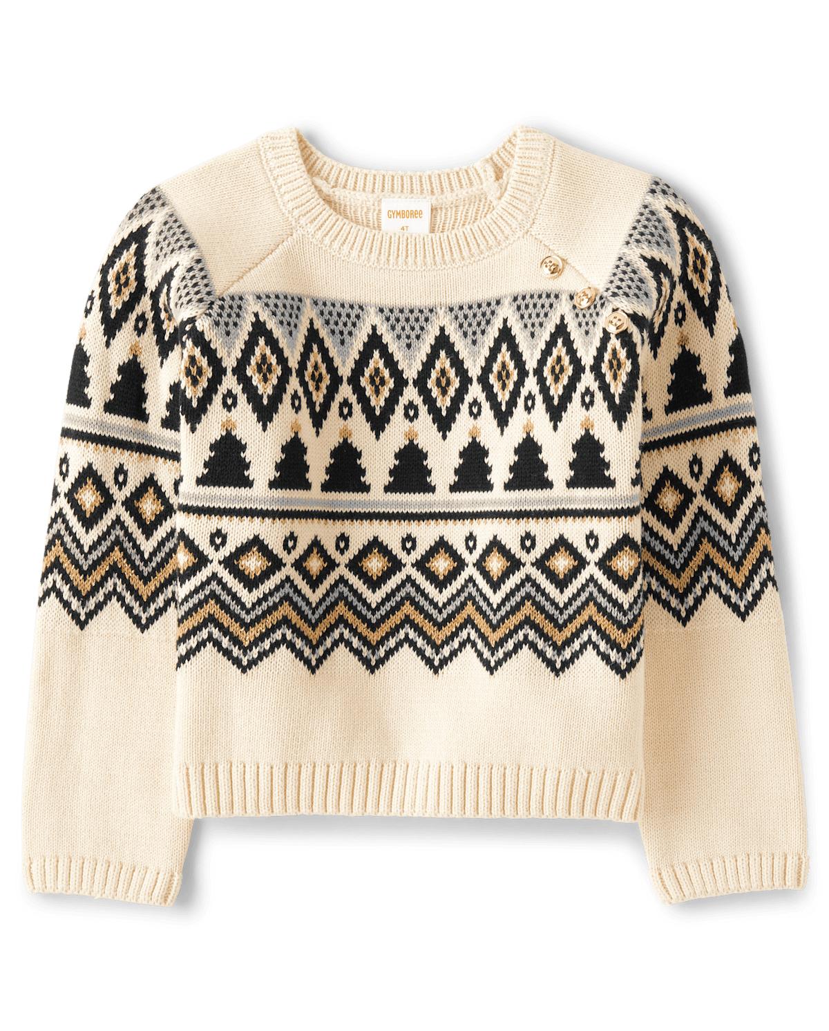 Детские свитеры Gymboree Girls Intarsia Fairisle Sweater - Winter Wonderland
