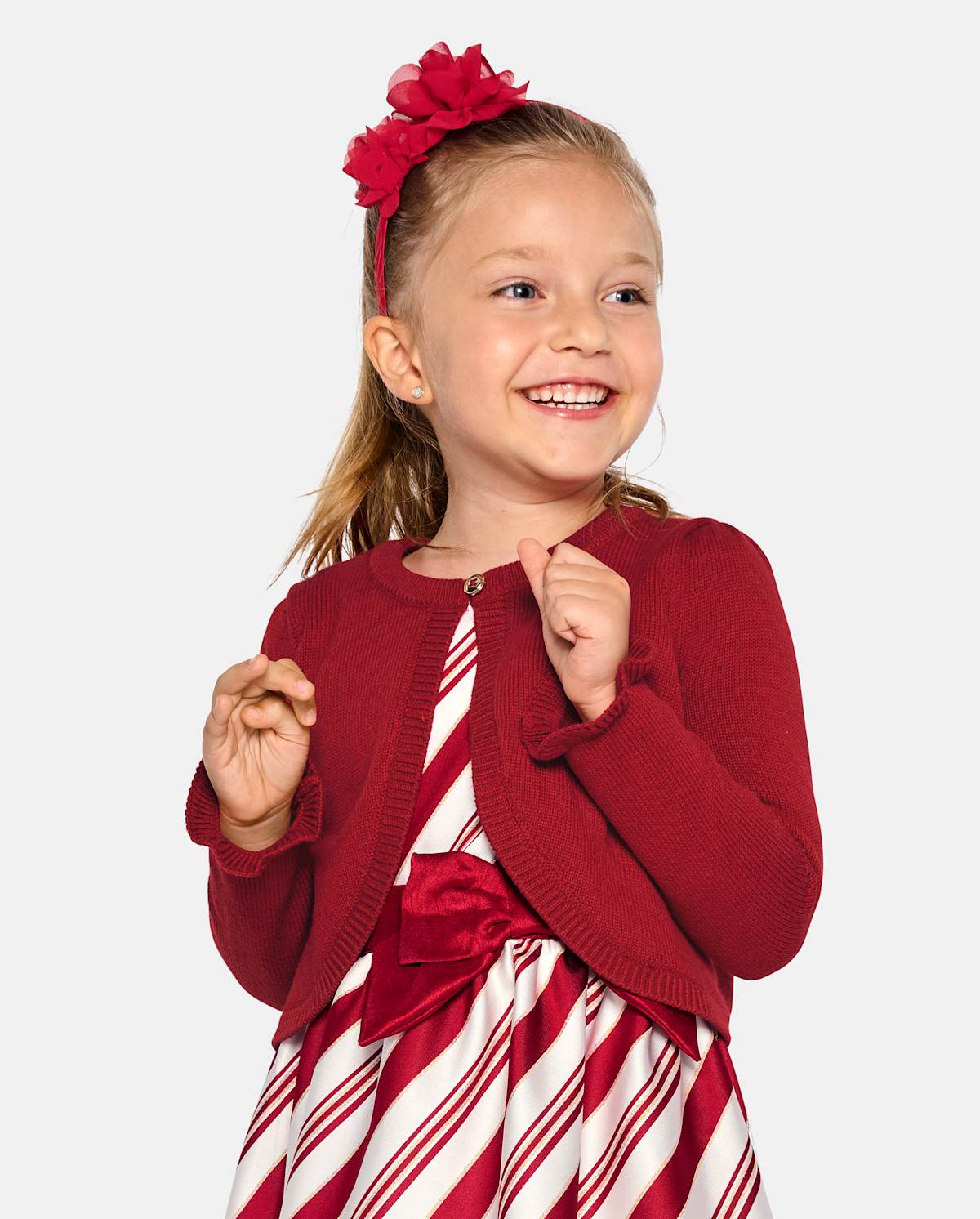 Детские кардиганы Gymboree Girls Ruffle Cardigan - A Royal Christmas — фото 2