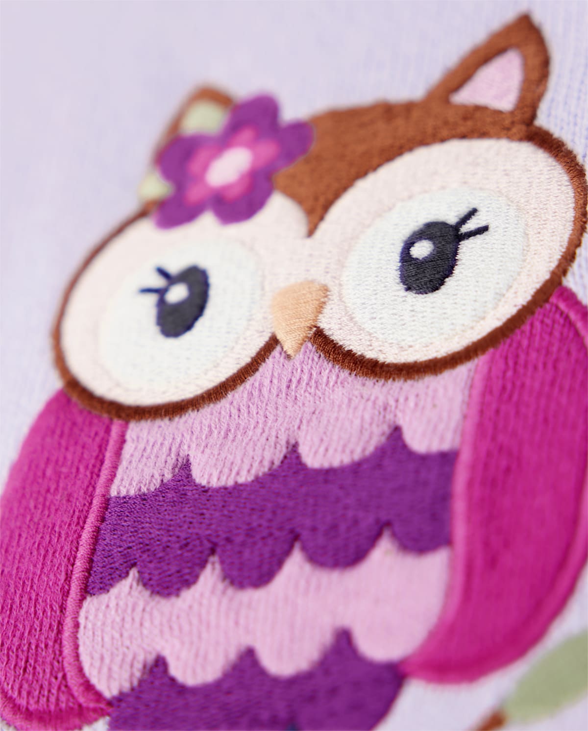 Детские свитеры Gymboree Girls Embroidered Owl Sweater - Magical Meadow — фото 2