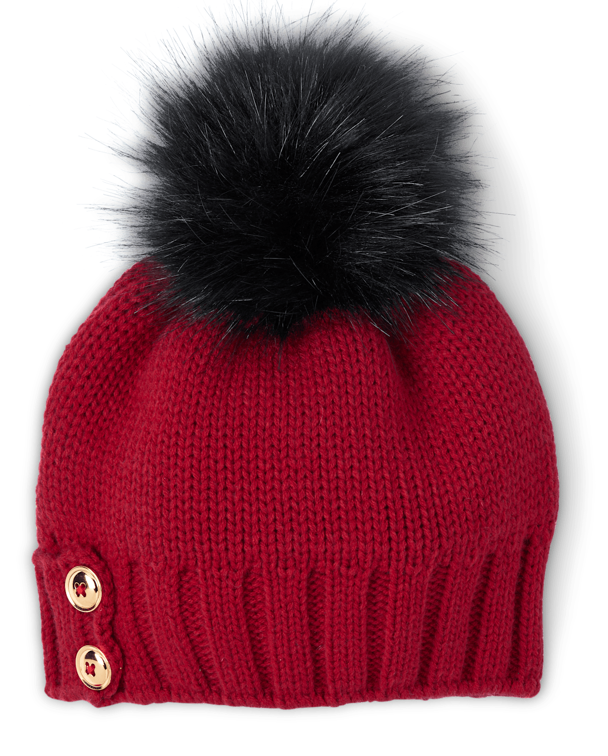Детские головные уборы Gymboree Girls Button Pom Pom Hat - A Royal Christmas