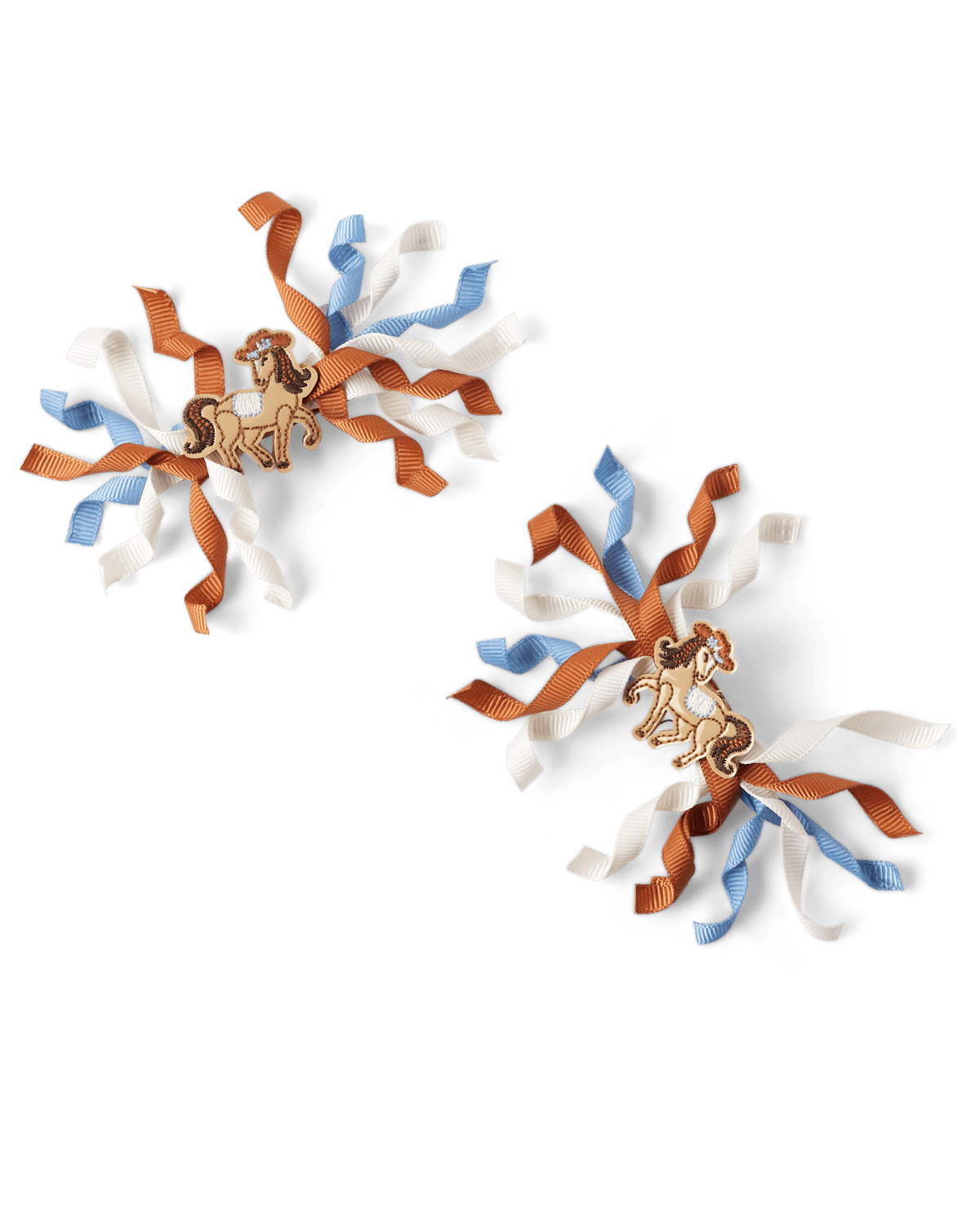 Детские аксессуары Gymboree Girls Horse Curly Hair Clip 2-Pack - Montana Mountain