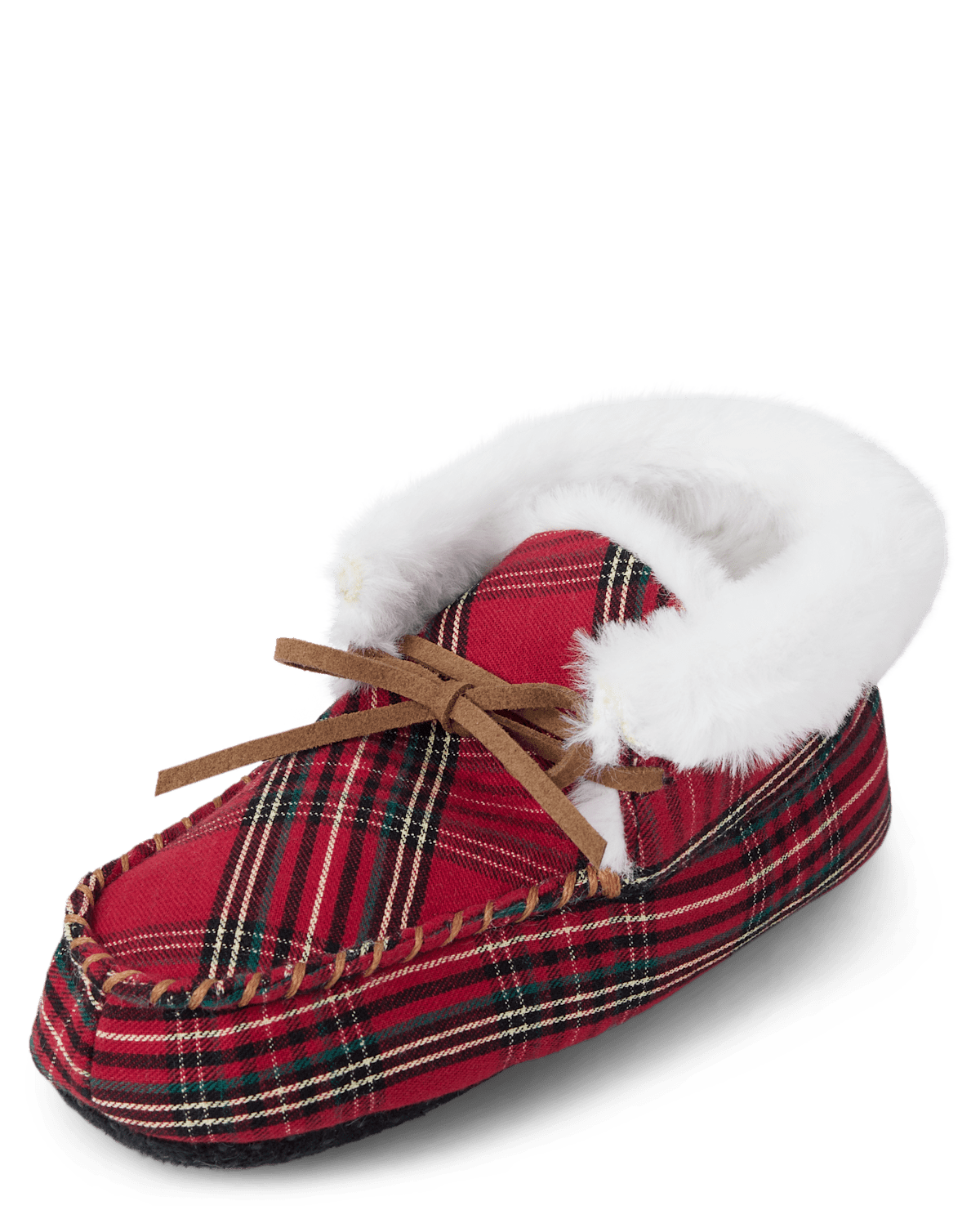 Детские тапочки Gymboree Kids Plaid Slippers - Gymmies