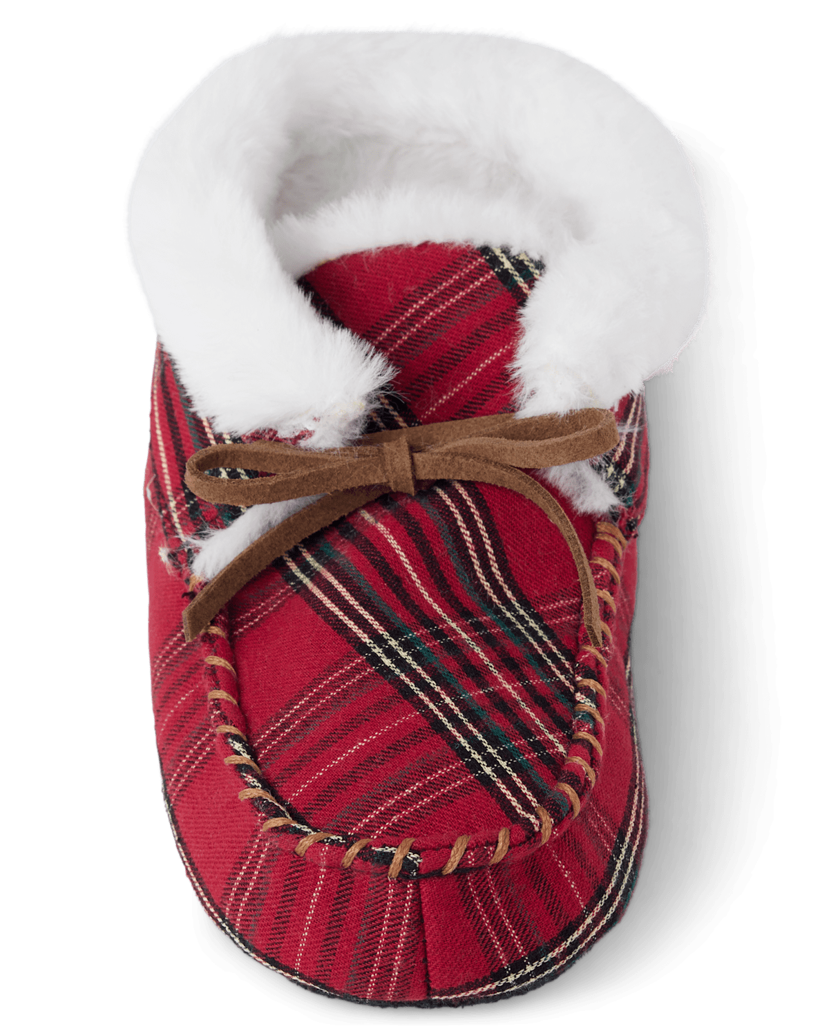 Детские тапочки Gymboree Kids Plaid Slippers - Gymmies — фото 3