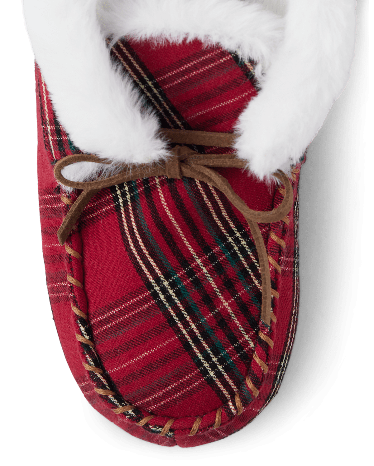 Детские тапочки Gymboree Kids Plaid Slippers - Gymmies — фото 4