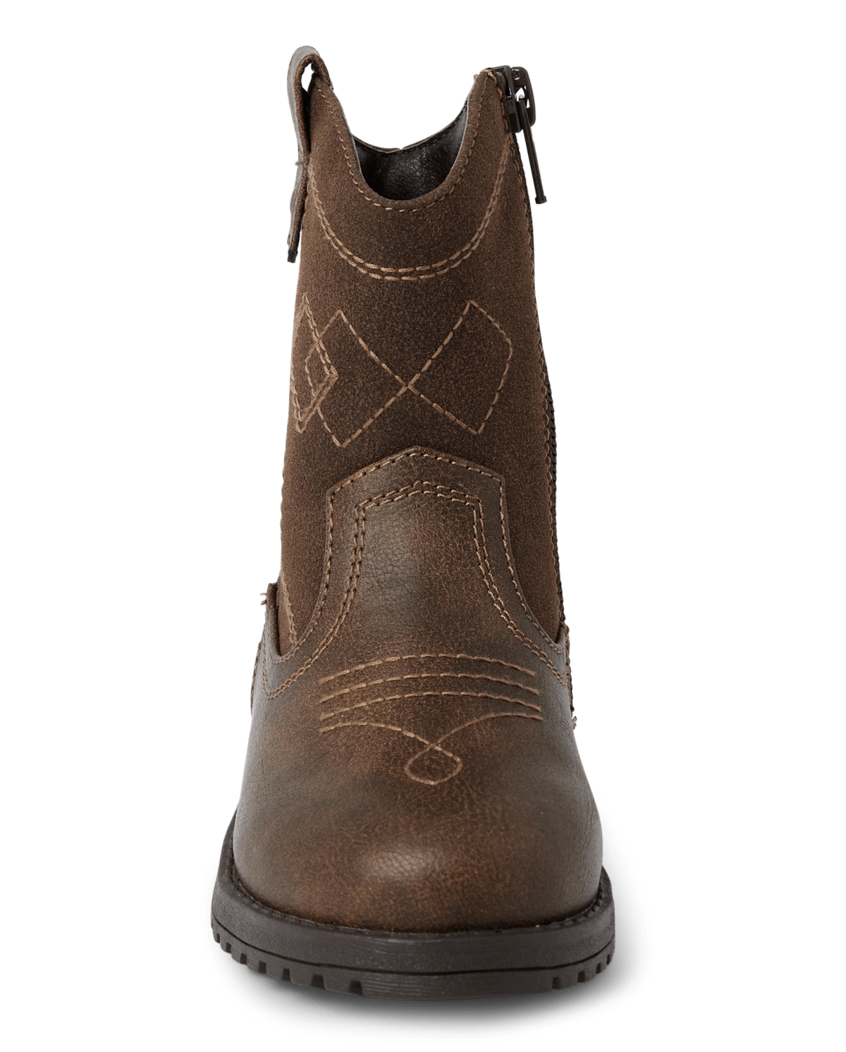 Детские ботинки Gymboree Boys Embroidered Pattern Cowboy Boots - Montana Mountain — фото 3
